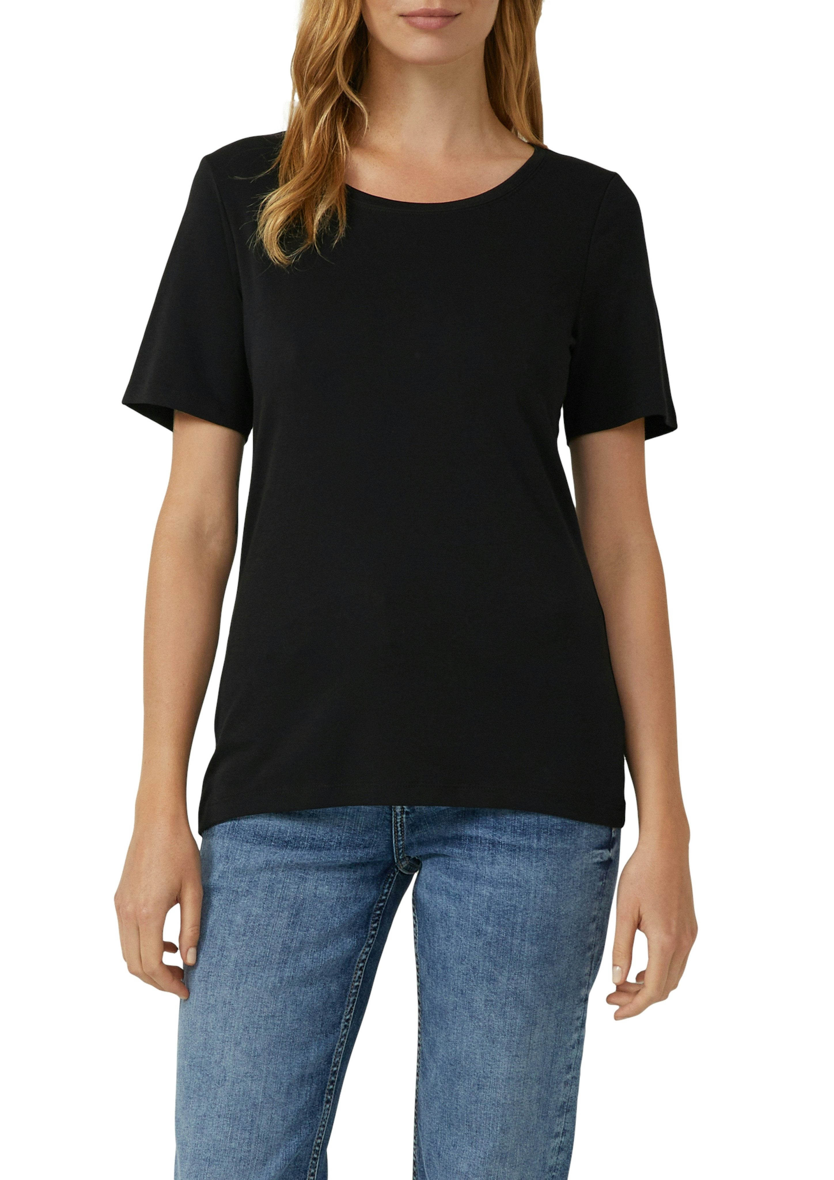 s.Oliver T-Shirt (2-tlg) aus Interlockjersey im 2er-Pack – Bild 2 von 4