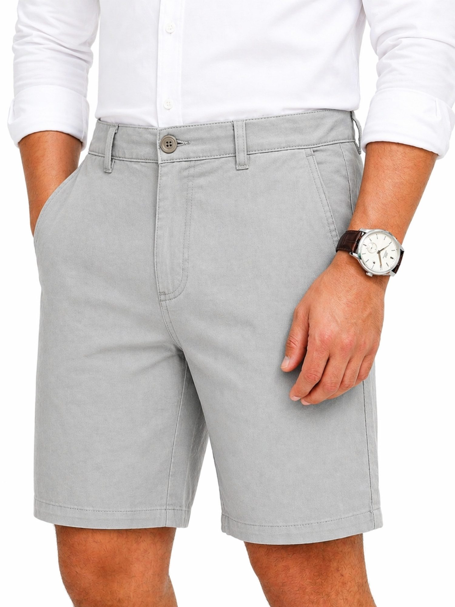 Chinoshorts Kurze Hosen Herren - Baumwolle Chino Shorts