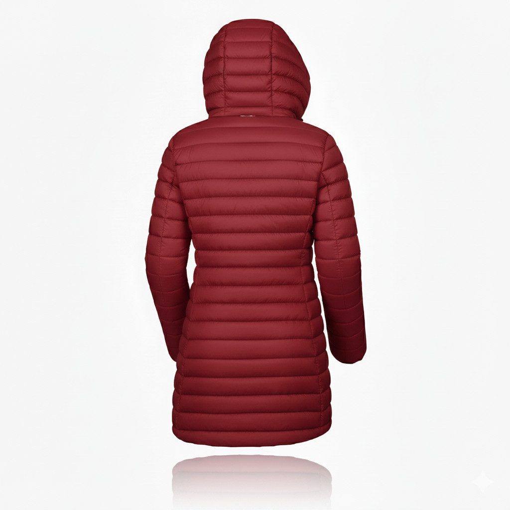 Geographical Norway Steppmantel Hochwertige Outdoorjacke Lange Steppjacke Parka