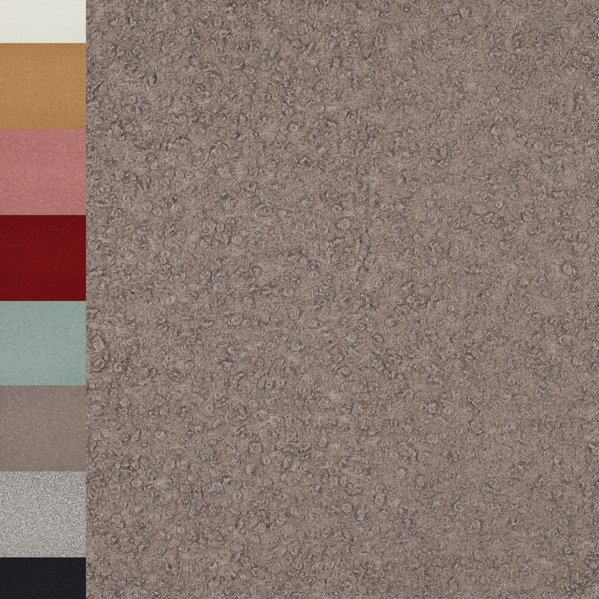 MAGAM-Stoffe Stoff "Ruby", Teddy super weicher Teddyfell Boucle Meterware ab 50cm