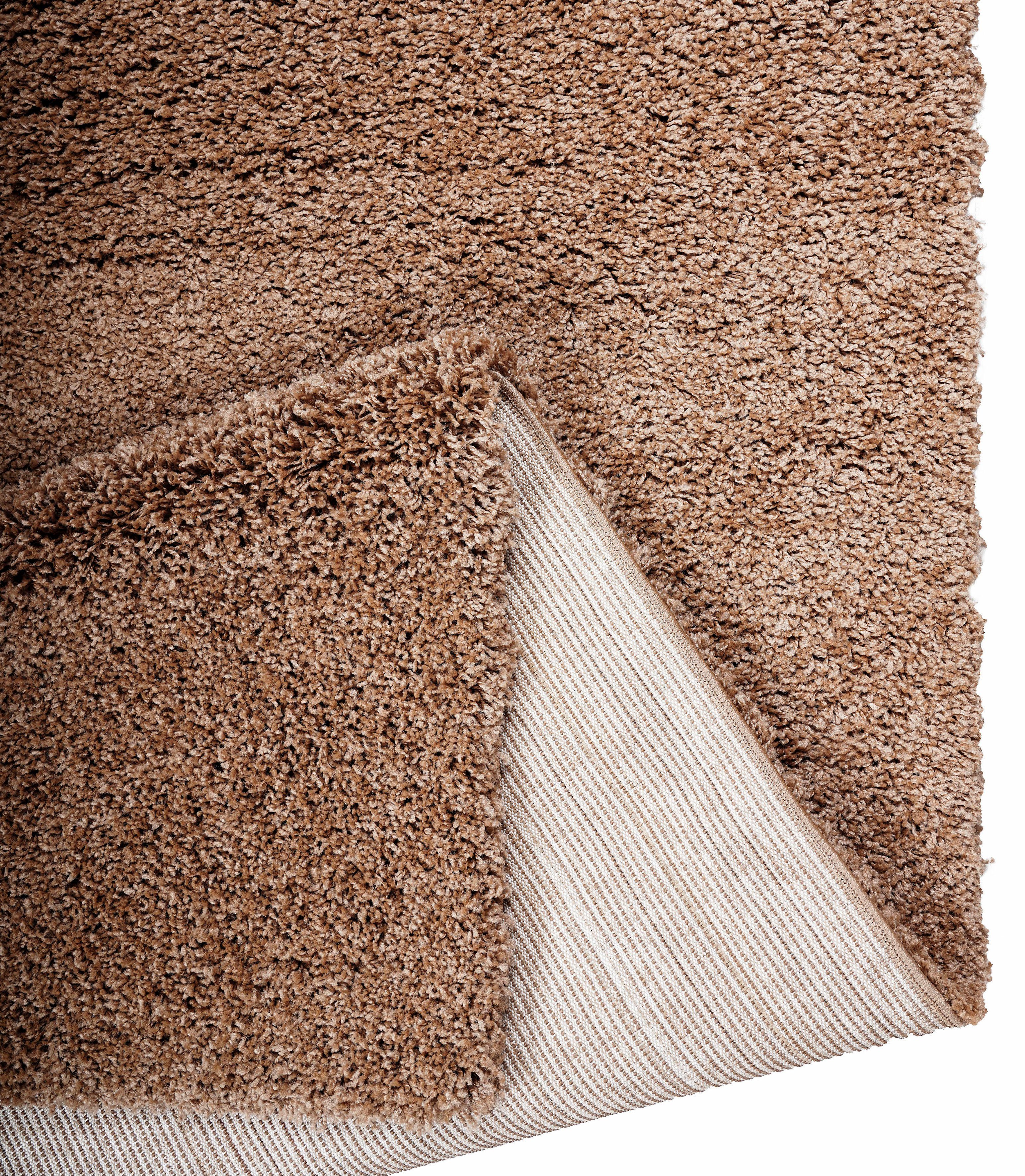 OTTO home Hochflor-Teppich Viva Shaggy, in Standard- und Premium-Qualität, 30 mm oder 45 mm Höhe, rechteckig, Uni Farben, einfarbig, weich, kuschelig, Läufer, K – Bild 5 von 5