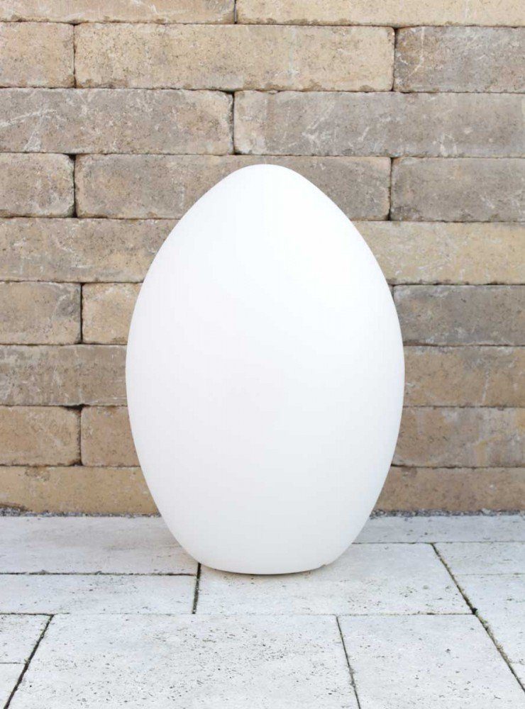 Kiom Dekolicht Gartenleuchte Ei E27, cm inklusive, nicht Leuchtendes Leuchtmittel wechselbare Leuchtmittel 65 GlowEgg abhängig für Leuchtmittel