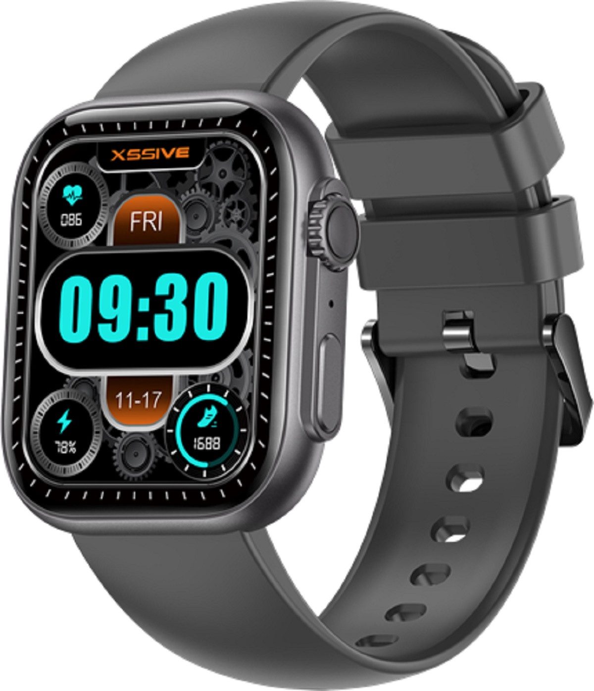 Xssive Smart Watch XSS-SW6B - Schwarz Smartwatch
