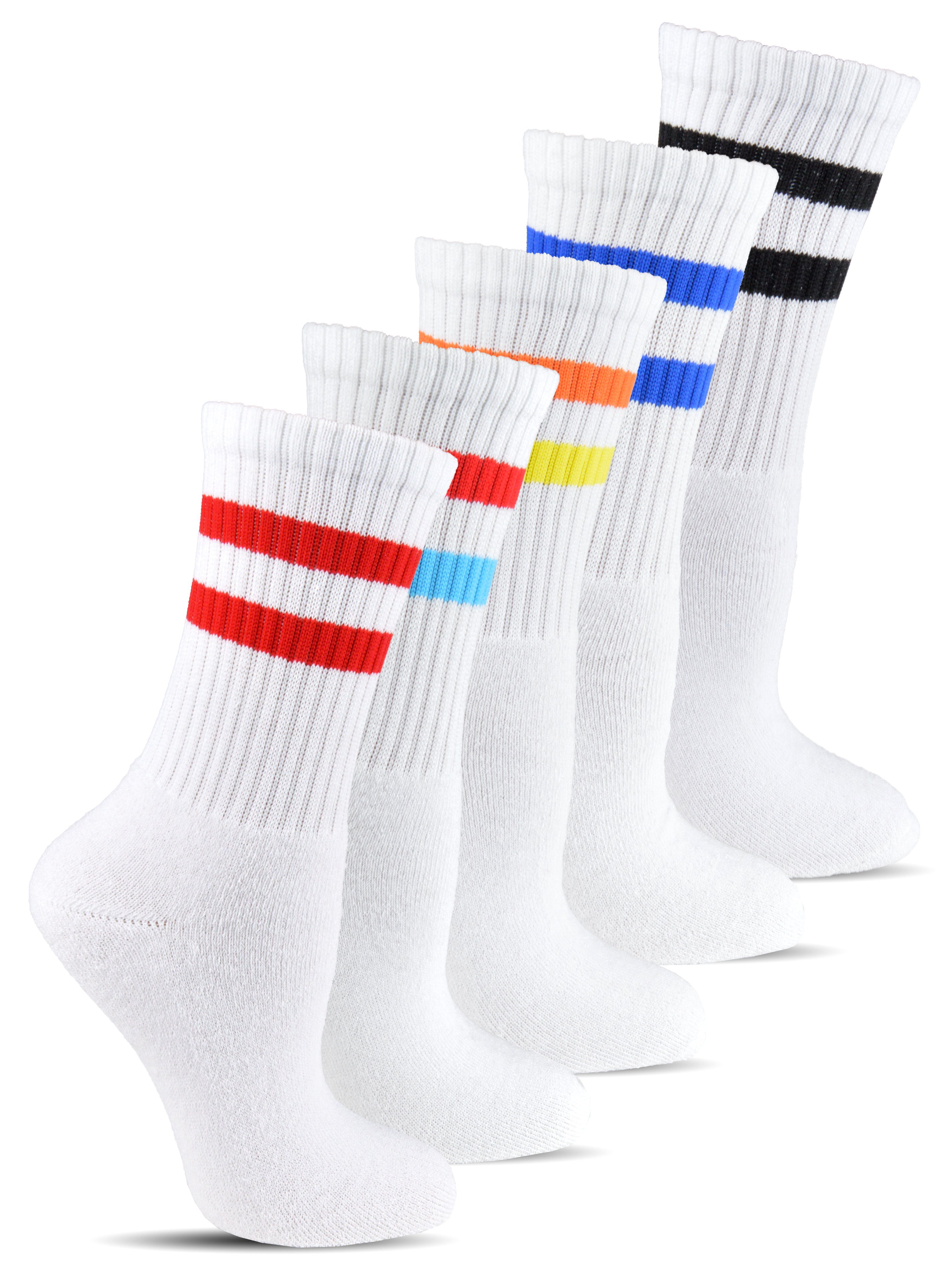Socked Tennissocken Sportsocken (10-Paar) Innenfrottee, mit Streifen. € 18,95, (€ 1,90 pro 1 Paar).