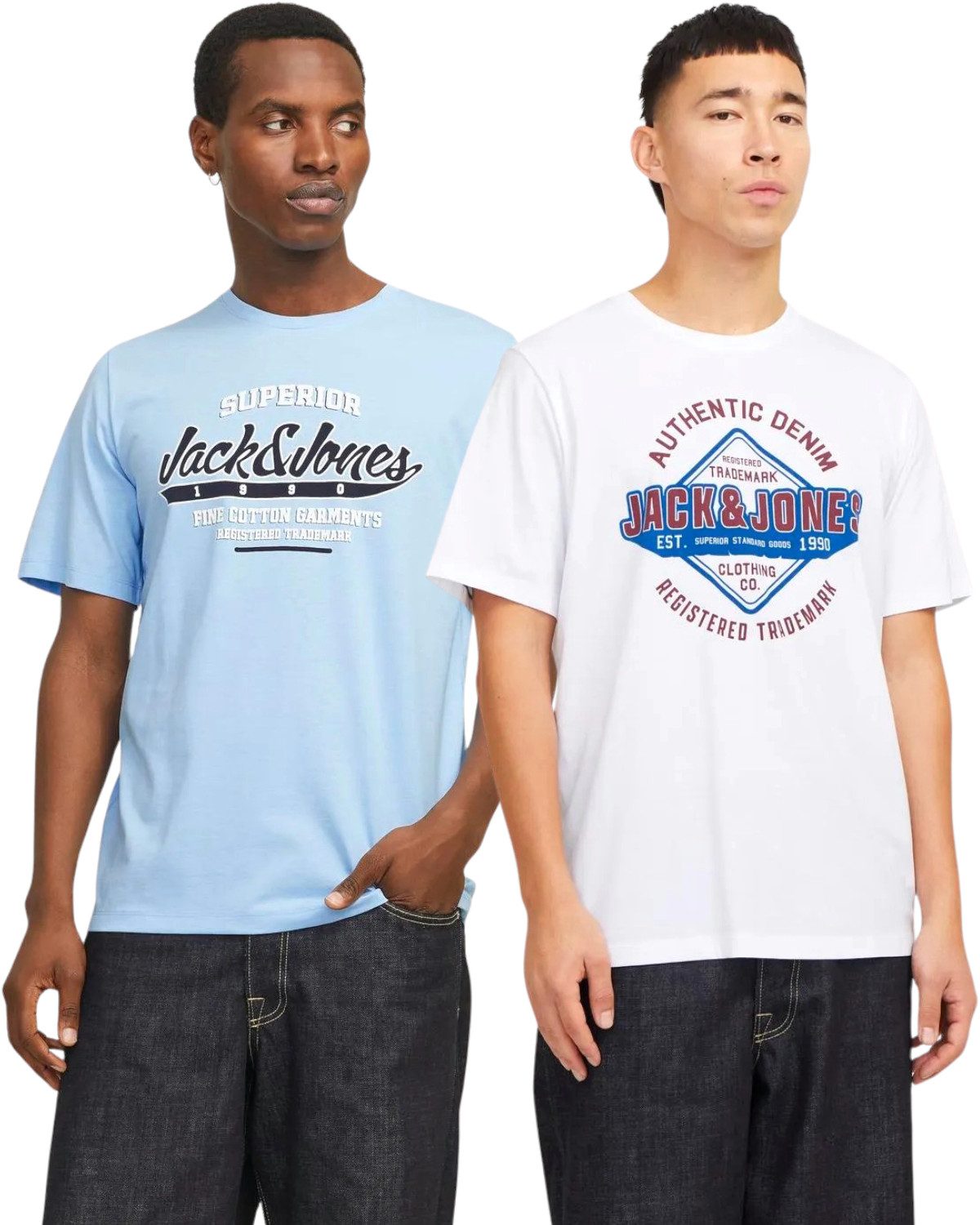 Jack & Jones Print-Shirt (Spar Set, günstig online kaufen