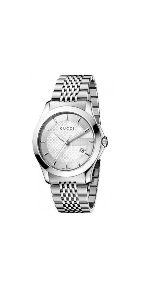 Luxusuhr GUCCI G-Timeless Silber YA126401