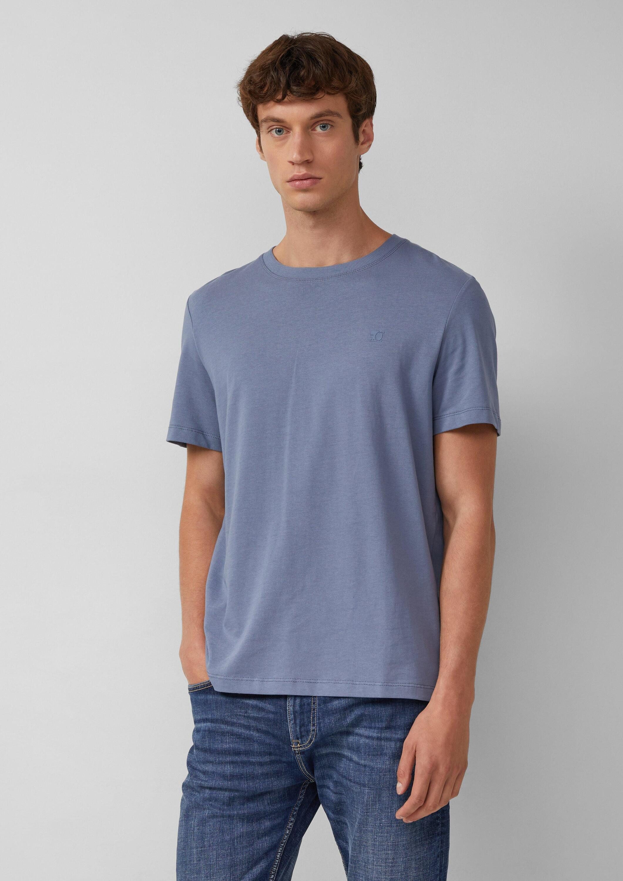 s.Oliver Kurzarmshirt T-Shirt Heavy Jersey T-Shirt günstig online kaufen
