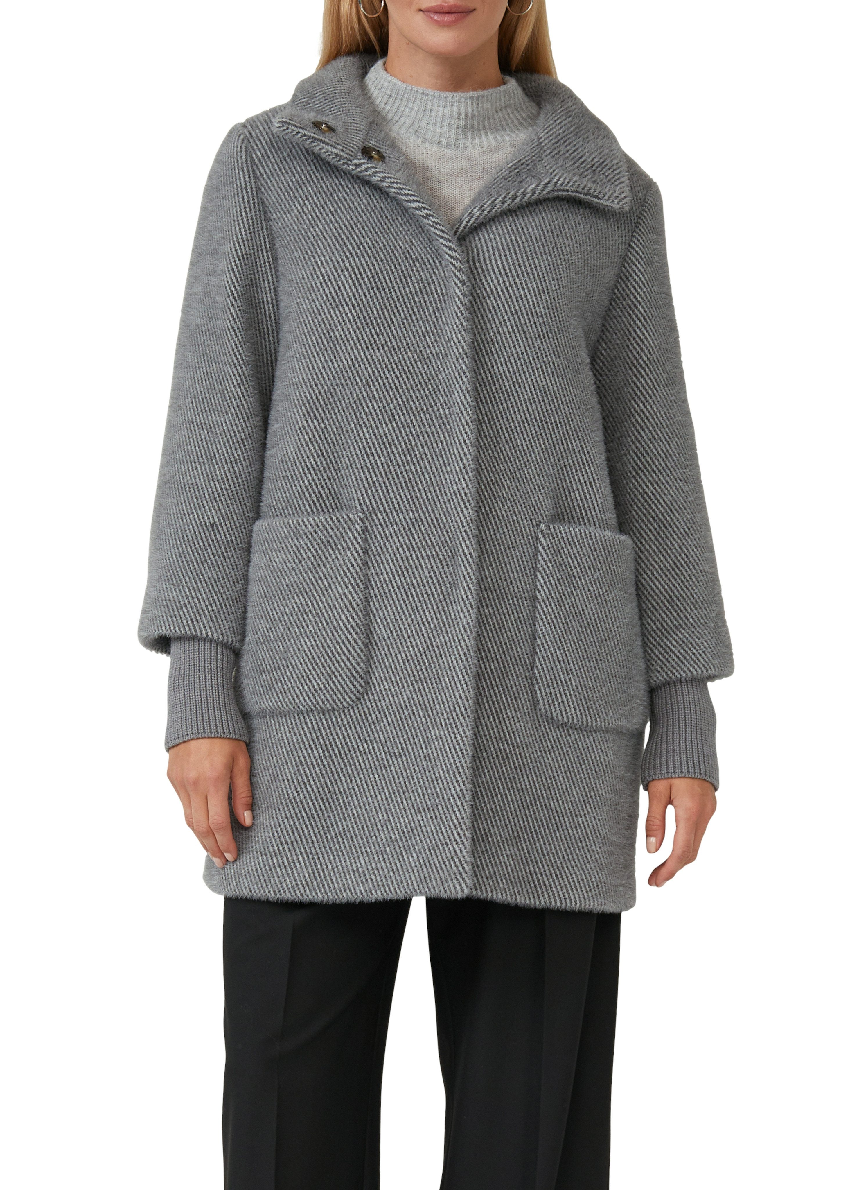s.Oliver BLACK LABEL Wintermantel mit Stehkragen