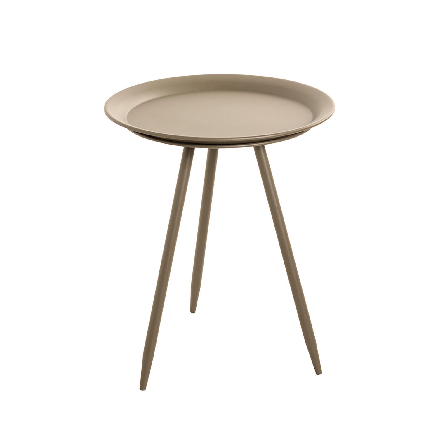 Beistelltisch HANS 1 Tisch - grün - Metall - H. 47cm - Wohnzimmertisch