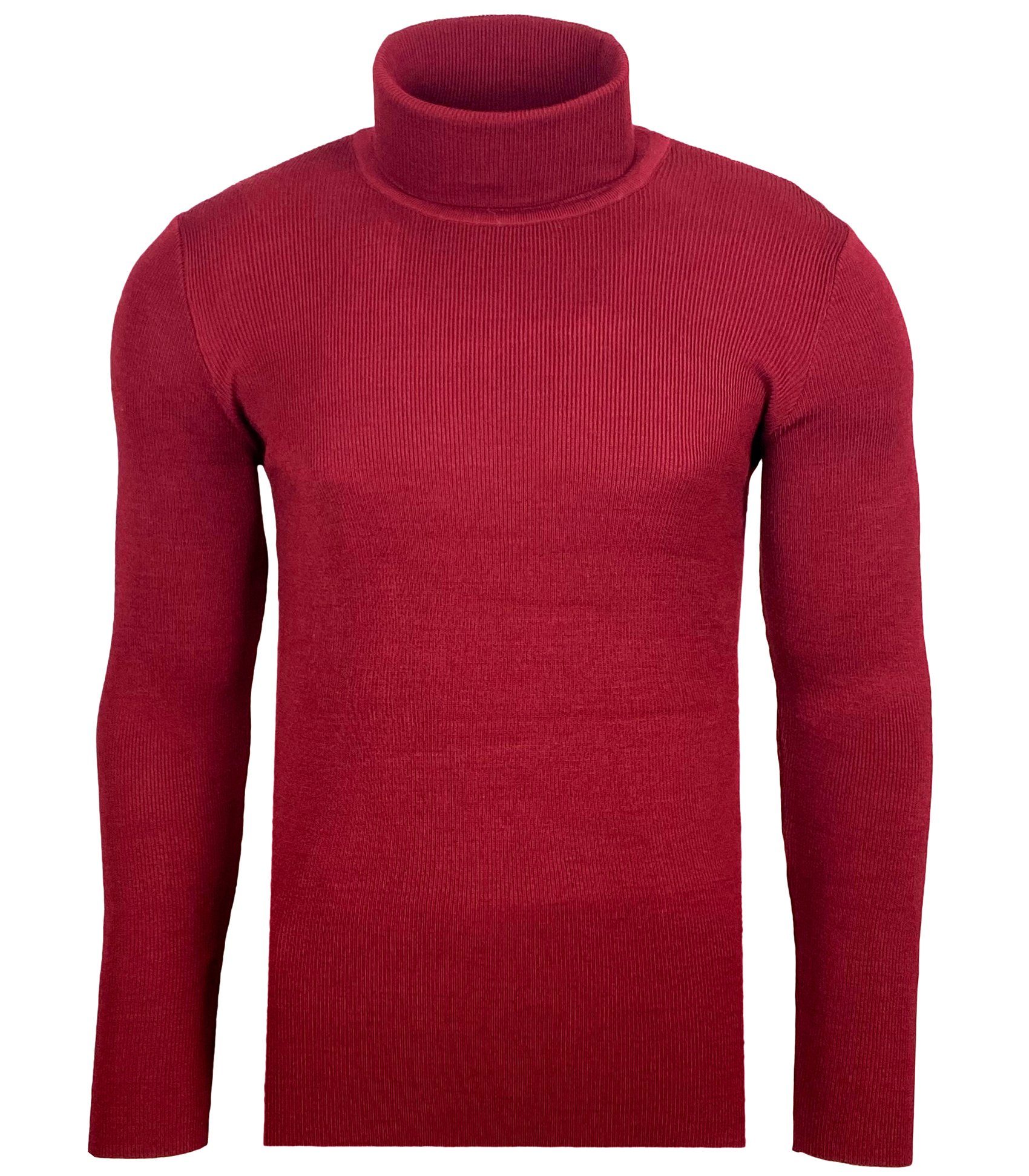 Baxboy Strickpullover BAXBOY Herren Feinstrick Rollkragen günstig online kaufen