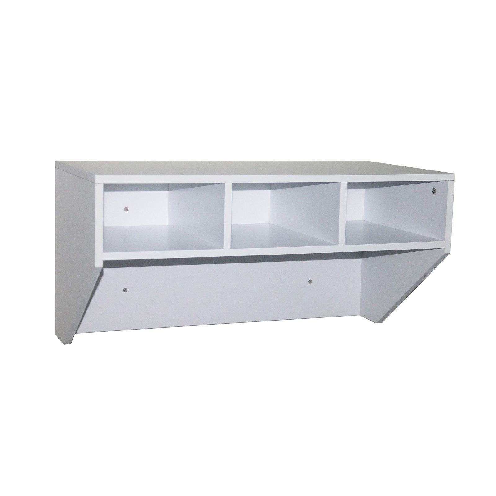 HTI-Living Schreibtisch Wandschreibtisch Thekla Weiß (Stück, 1 Wandschreibtisch), Laptoptisch Regal Sekretär