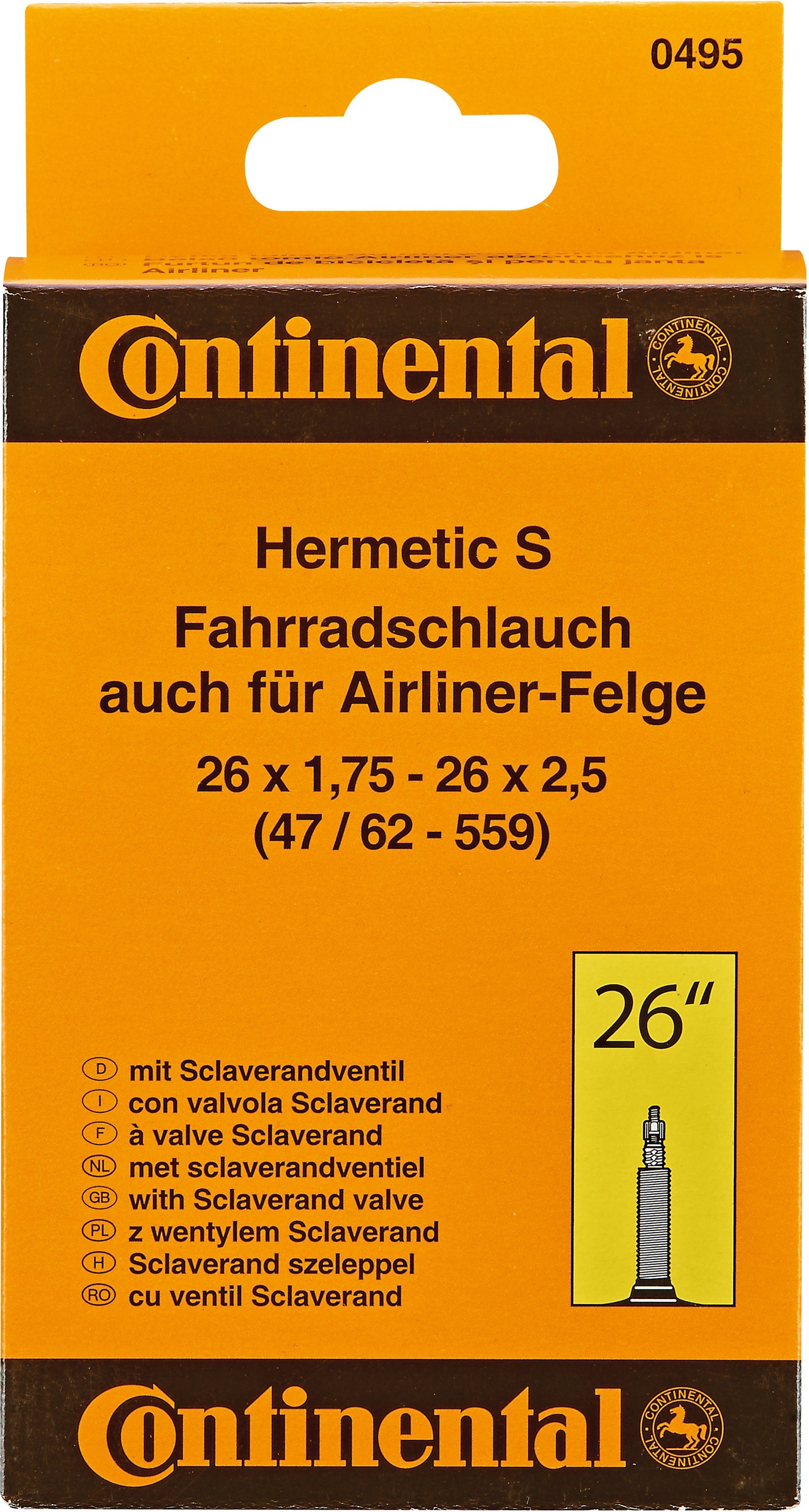 Prophete Fahrradschlauch Continental, 26 Zoll (66,04 cm)