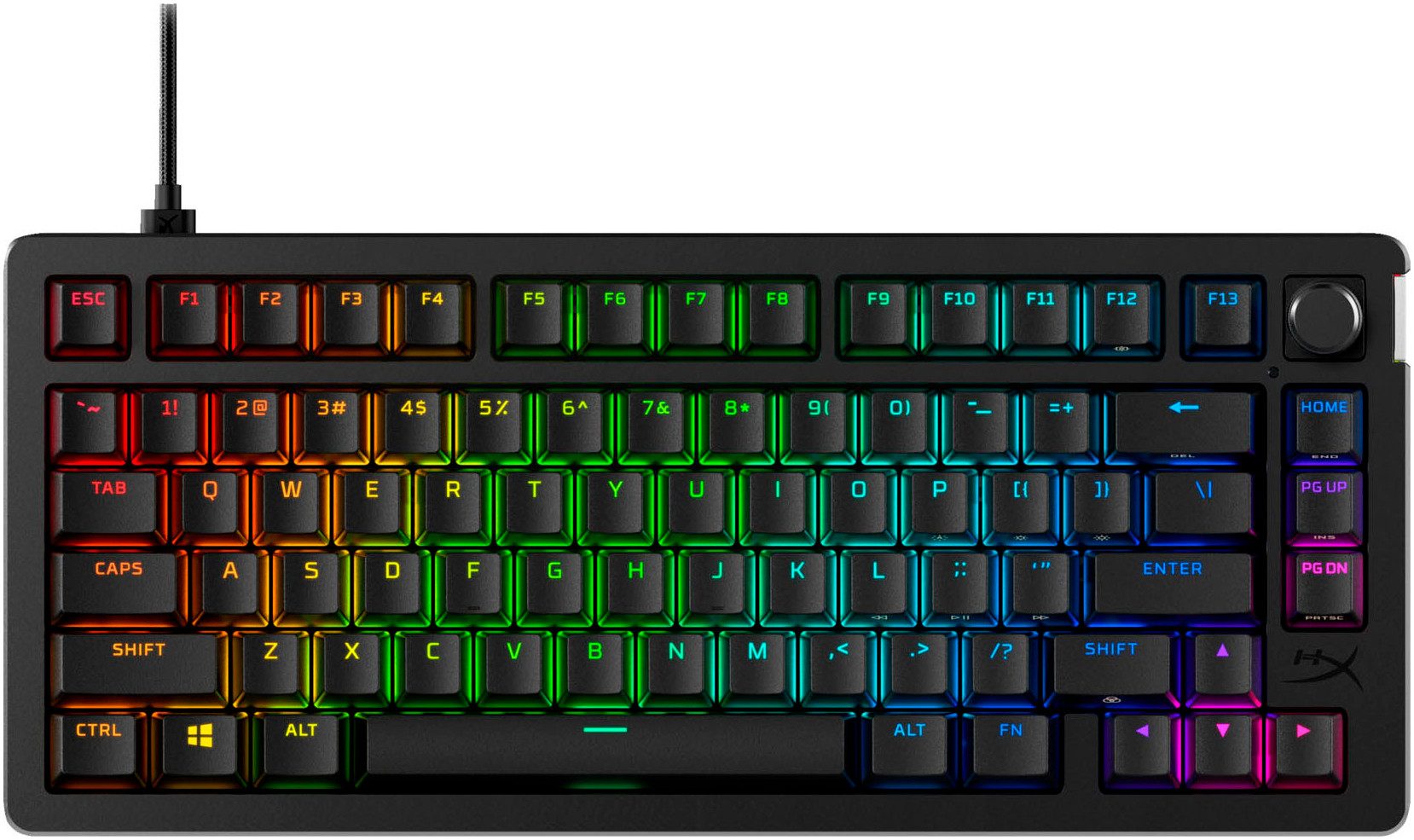 HyperX Alloy Rise 75 Gaming-Tastatur