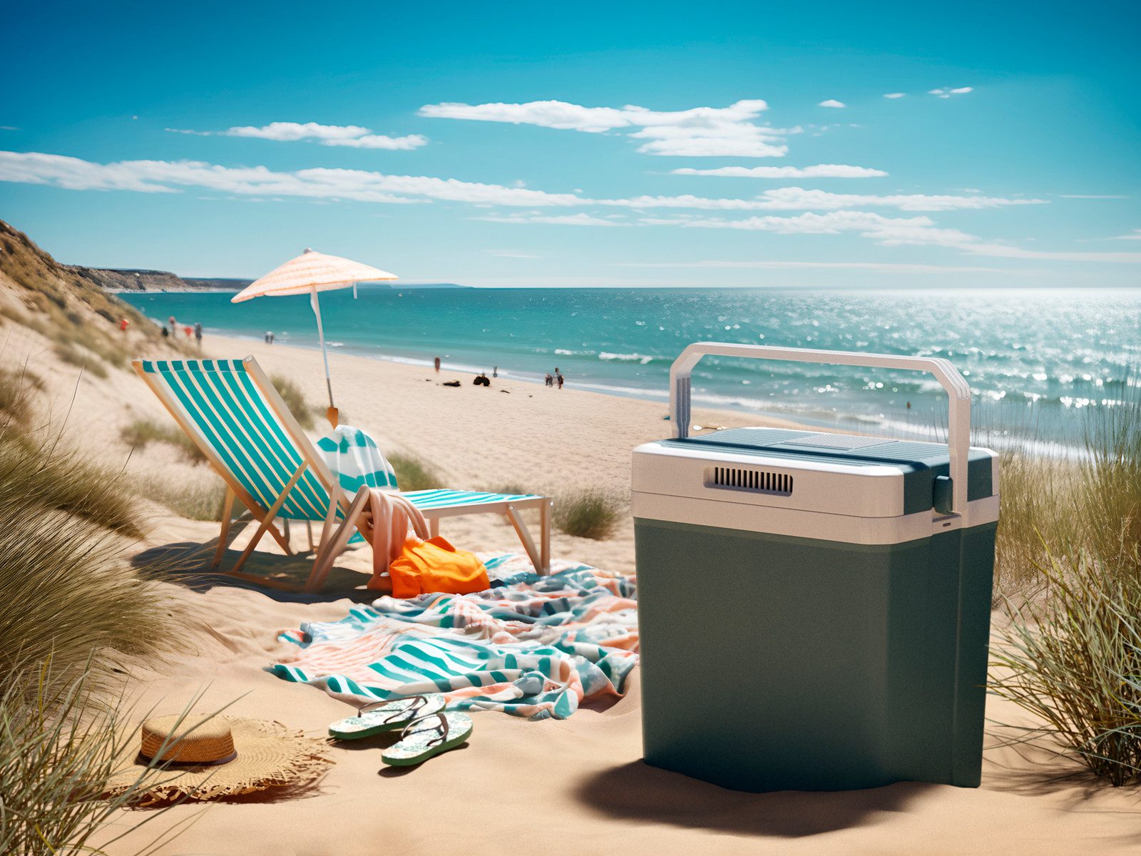 Tristar Kühlbox, 30 l, elektrisch 230V 12V, Outdoor für Camping & Auto thermoelektrisch Strom