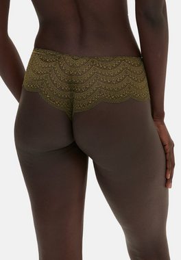 SIMONE PERELE Panty Karma (1-St) Short Slip - Transparent - Aus grafischer Spitze, Leicht transparent