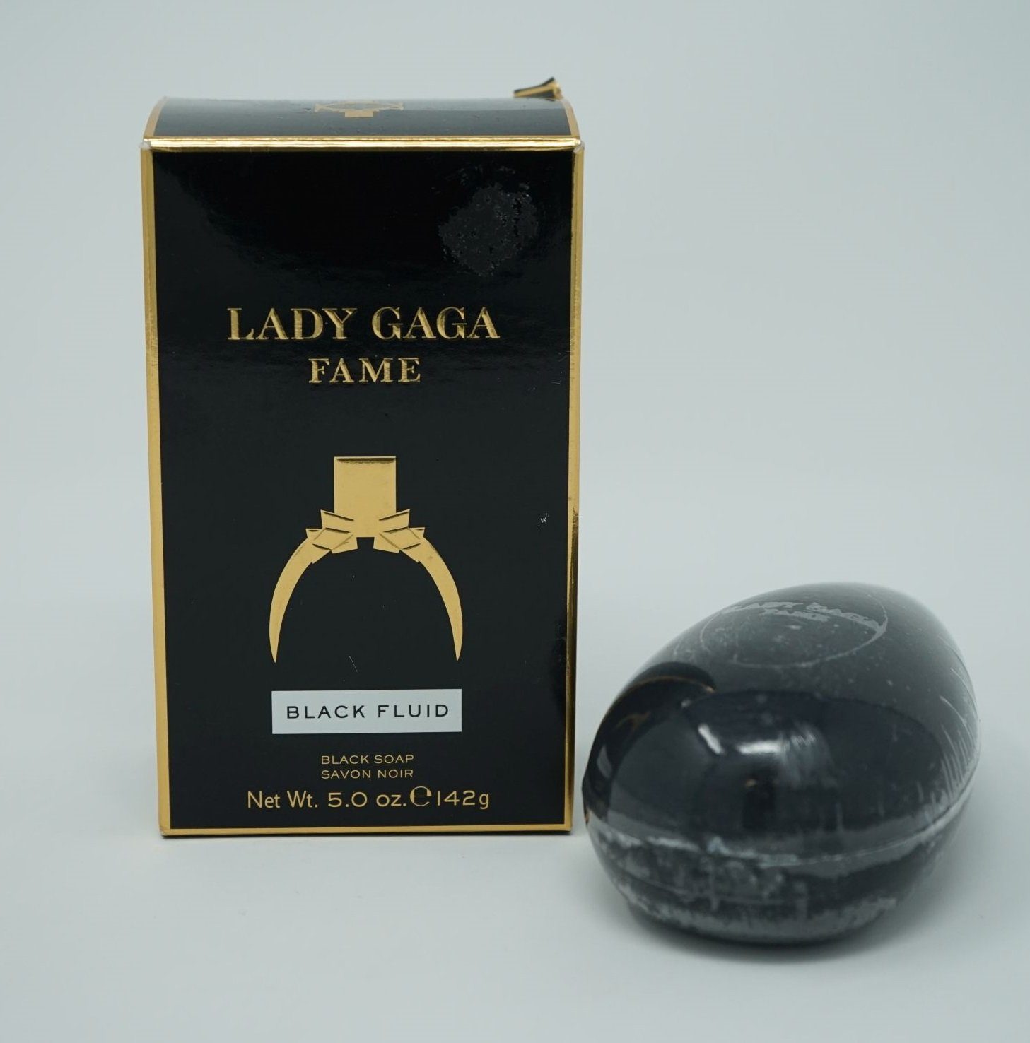 LG Handseife Lady Gaga Fame 42g Savon Fluid noir Black /seife