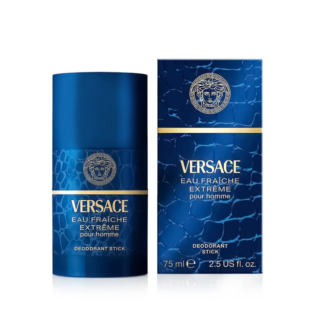 Versace Deo-Spray Man Eau Fraiche Extreme Parfümierter Deostick 75 ml (Mann)