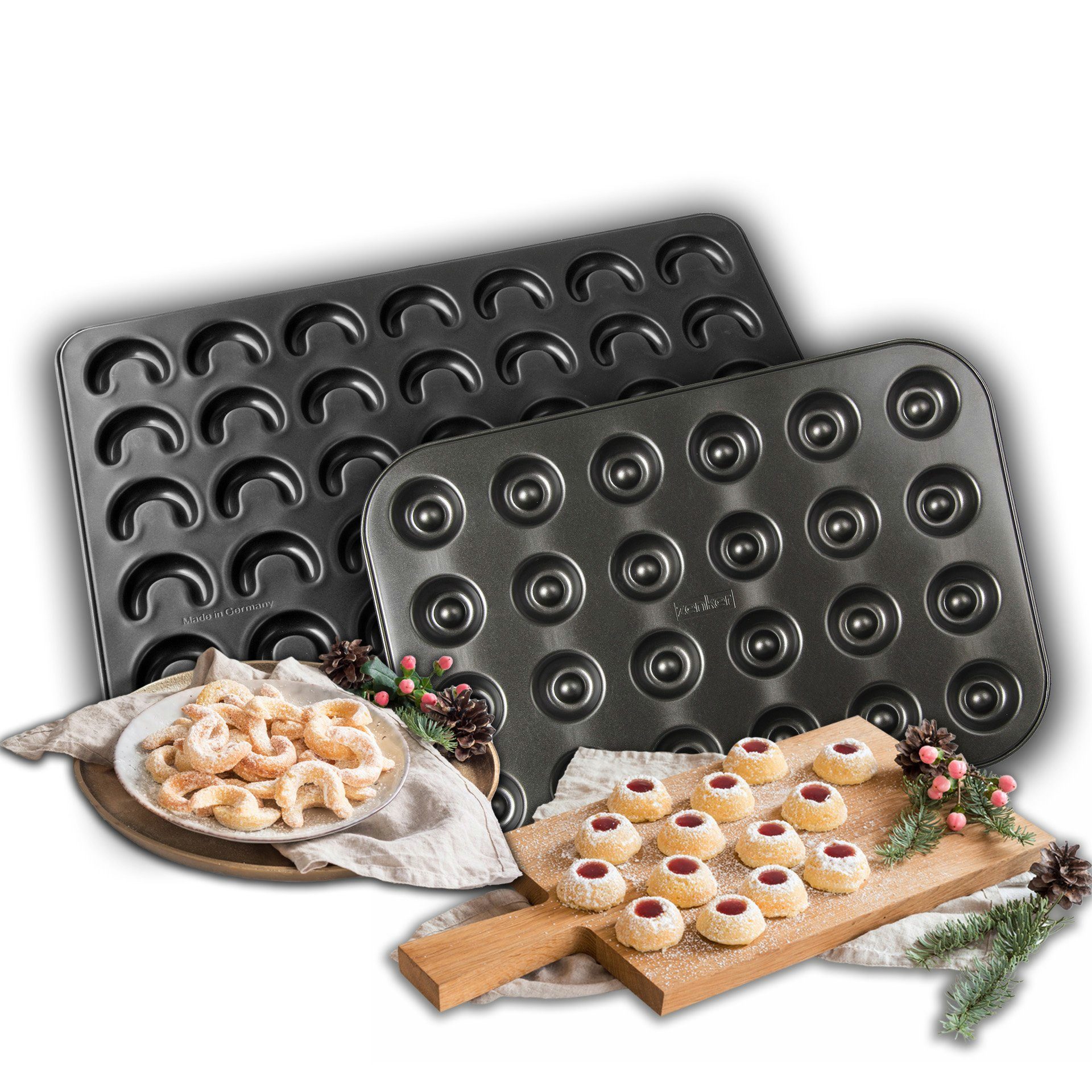 FACKELMANN Topf-Set Kochtopf-Set, Aluminiumtöpfe, Antihaft, Induktionsgeeignet