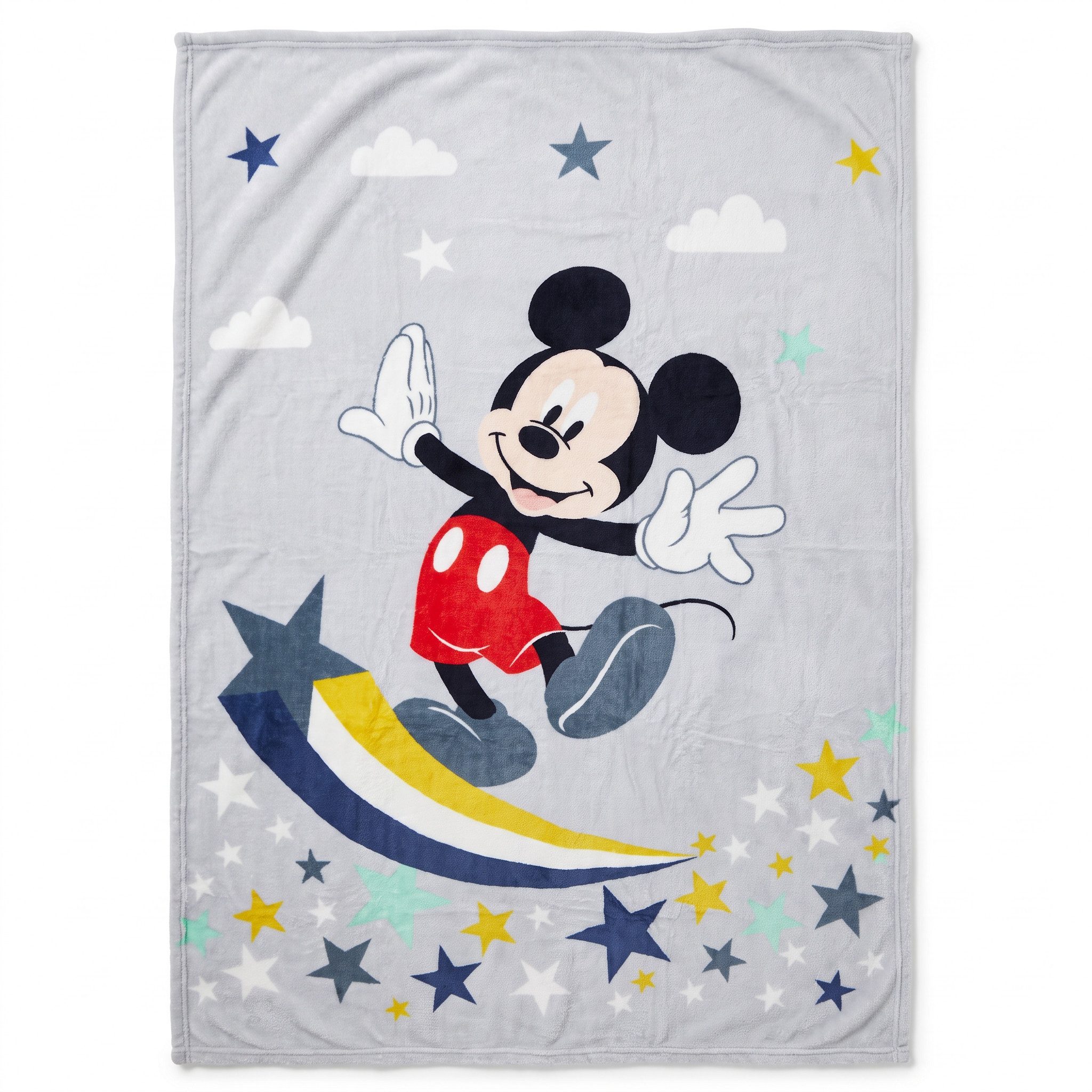 Wohndecke Disney Mickey Maus Kinder Flanell Kuscheldecke 110x150 cm, Disney