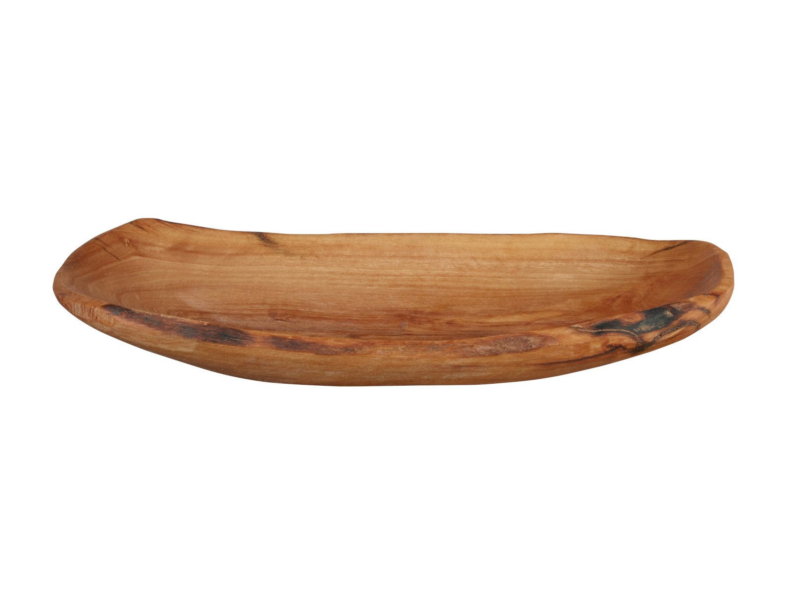 ASA SELECTION Schale wood Schale flach Olivenholz 21,5x11cm, Olivenholz, (Schüsseln & Schalen), Geschirr