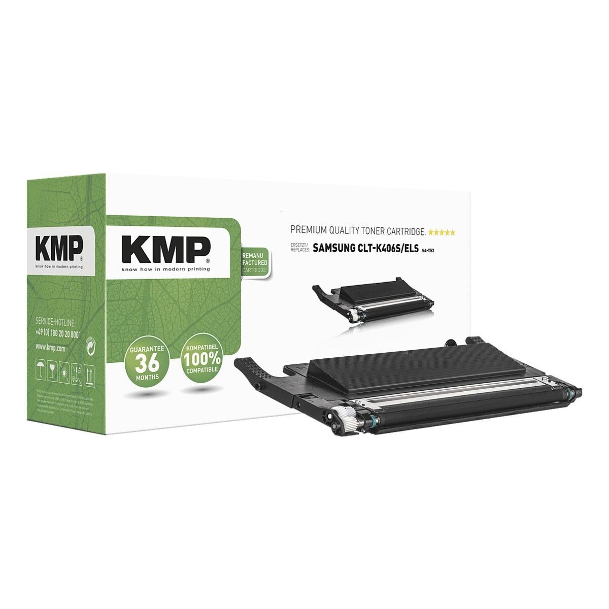 KMP Tonerpatrone, ersetzt Samsung »CLT-K406S/ELS« K406S BK
