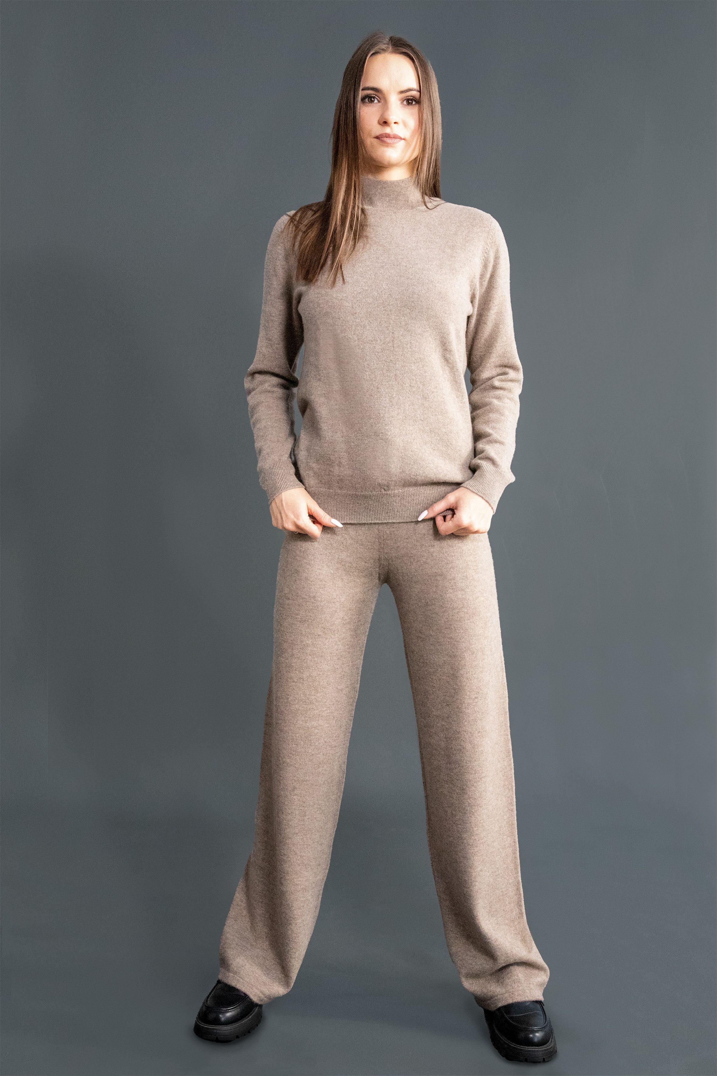 Ariun Strickhose aus reinem Kaschmir, Bewegungsfreiheit, günstig online kaufen