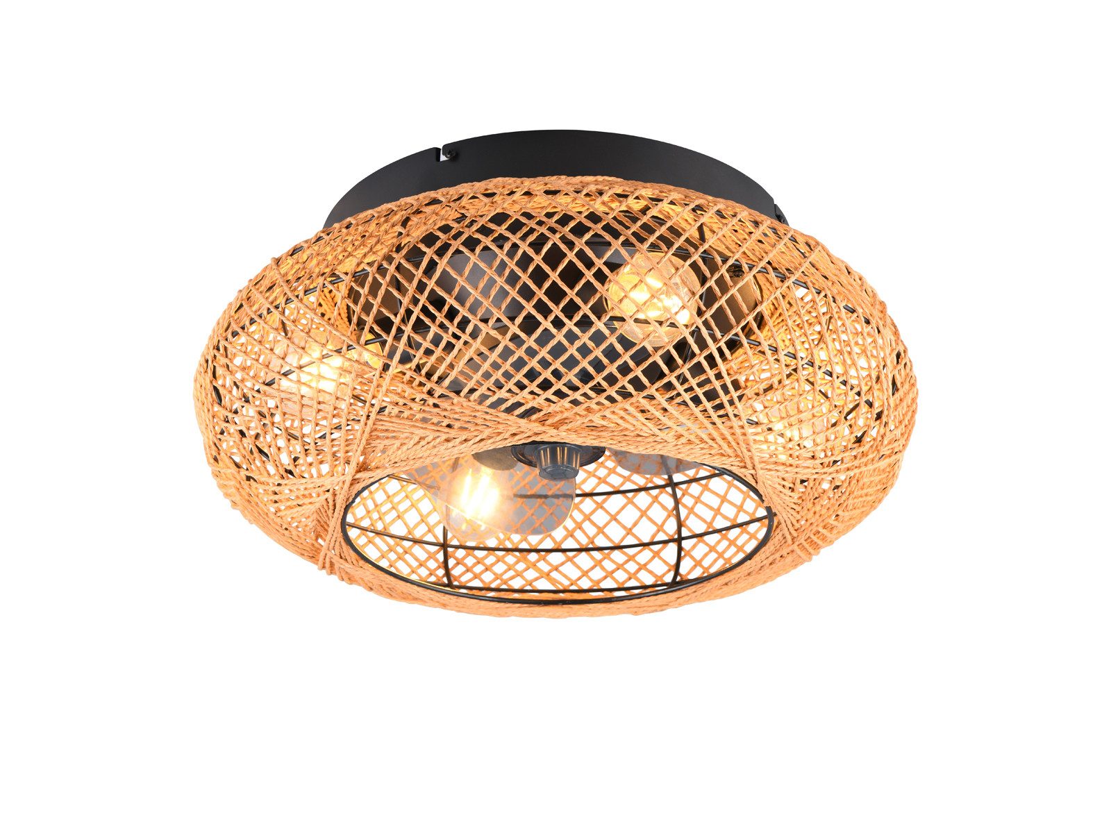 Reality Leuchten LED Deckenleuchte, Ventilatorfunktion, LED günstig online kaufen
