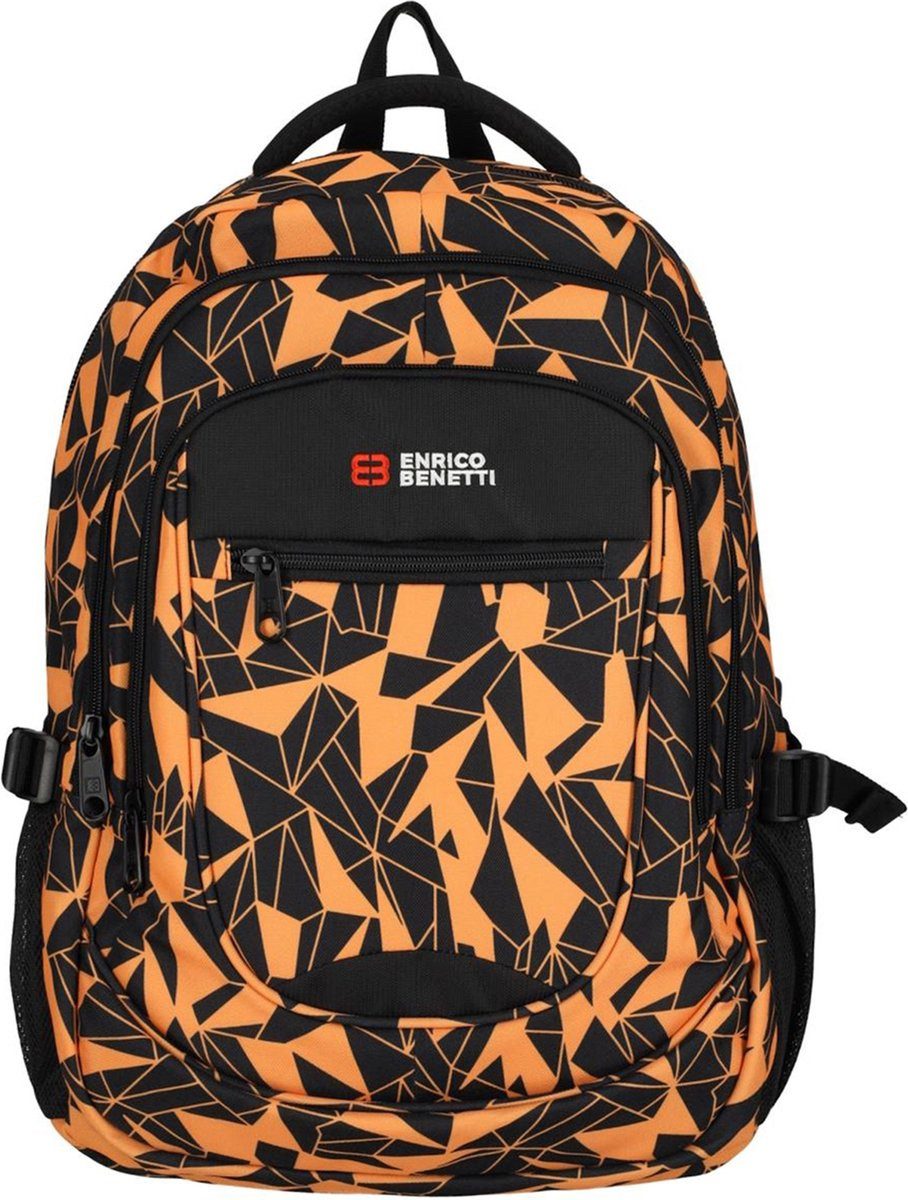 Enrico Benetti Rucksack Santa Cruz - 33 Liter, 17,3-Zoll Laptopfach - 62038 - Rost, mit Laptopfach