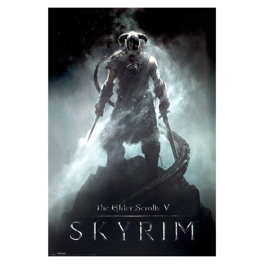 GB eye Poster Dragonborn - Skyrim The Elder Scrolls V, Dragonborn