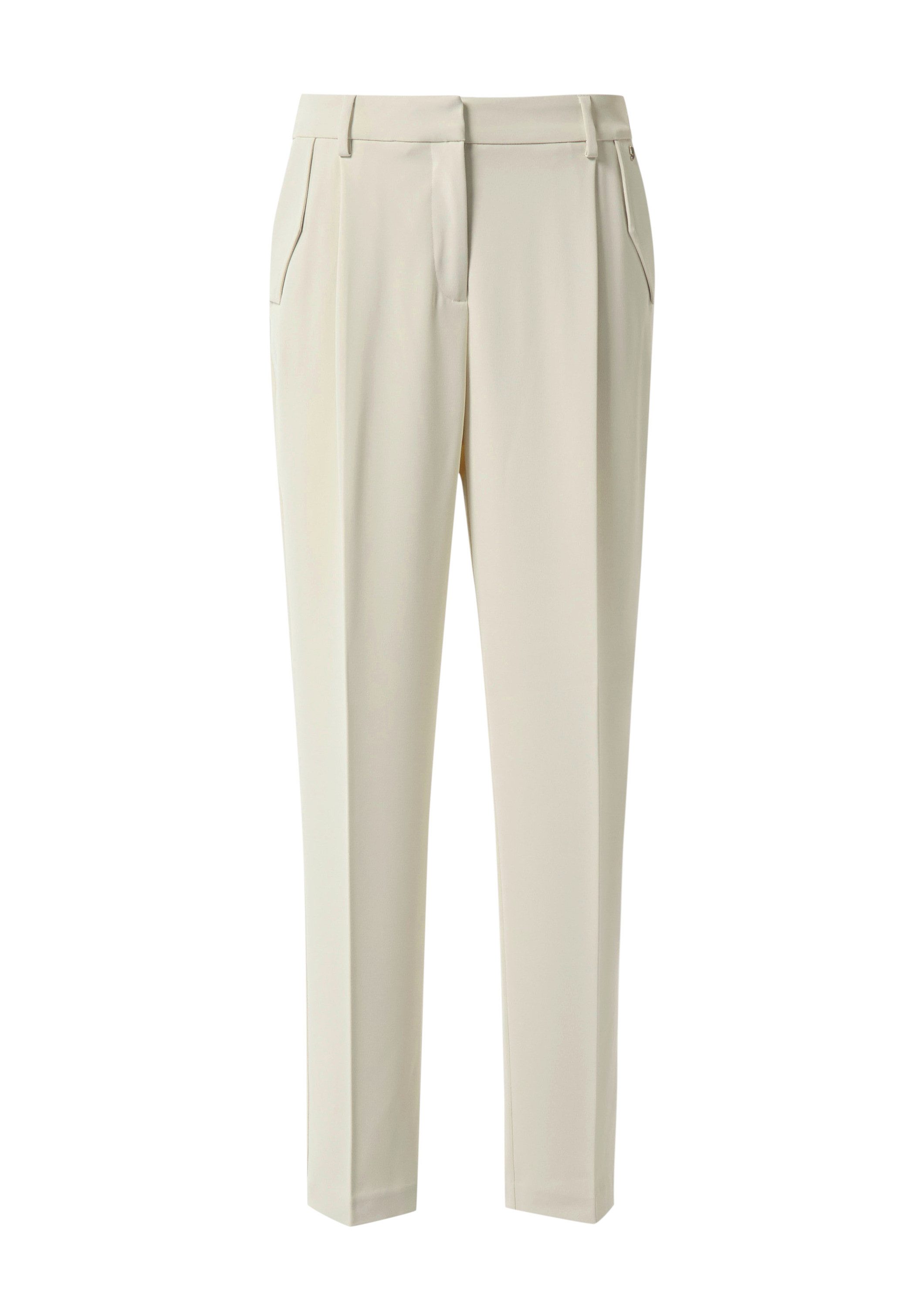comma Chinos Hose Bundfaltenhose mit elastischem günstig online kaufen
