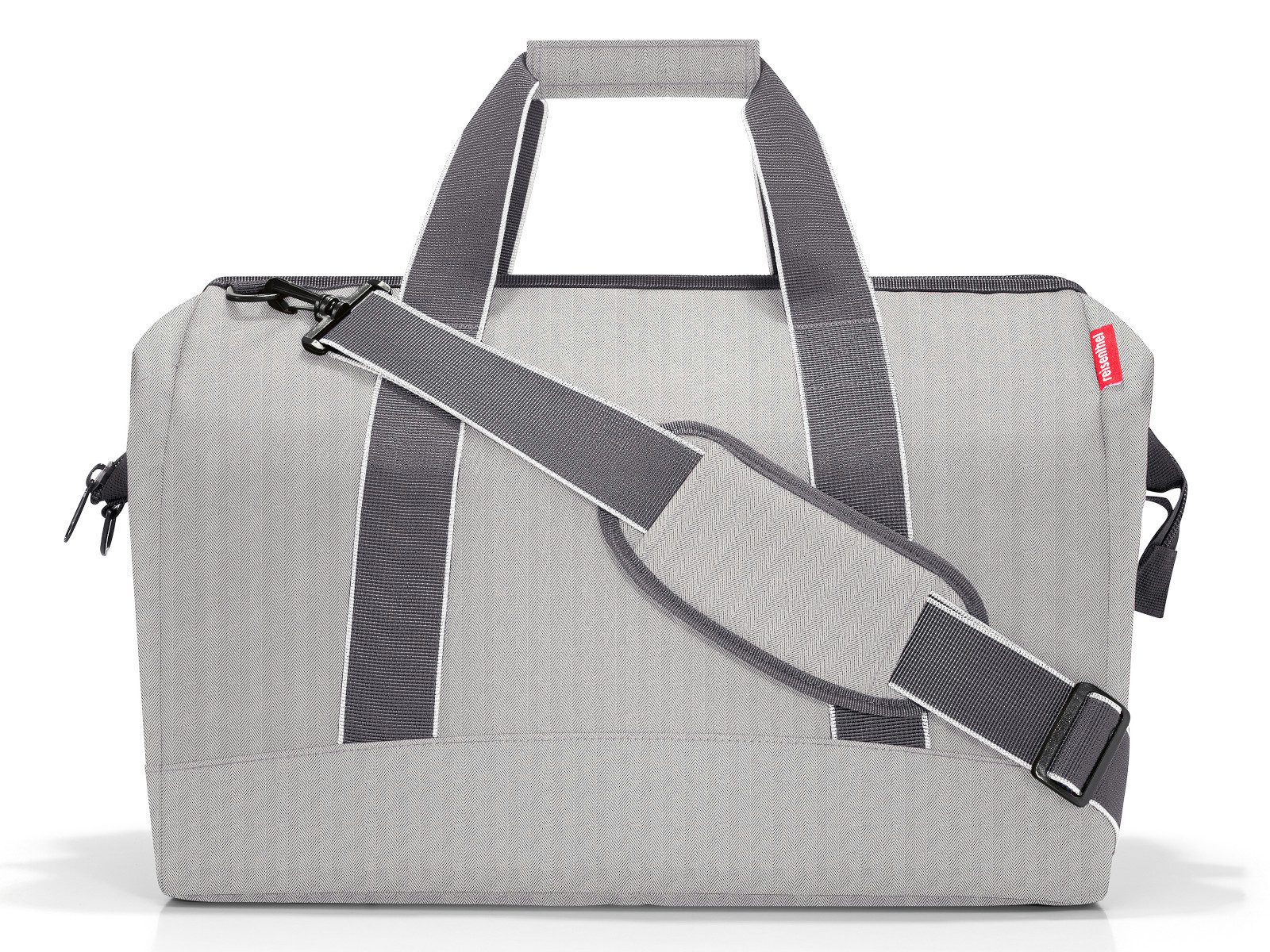 REISENTHEL® Reisetasche allrounder L herringbone grey, günstig online kaufen