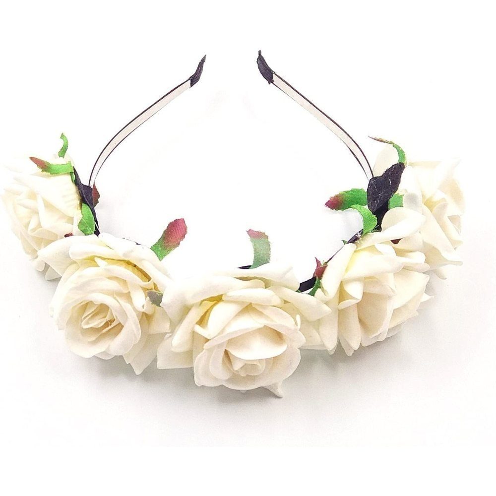 Jormftte Haarspange Kopfband,Mädchen Haarreifen mit Blumen