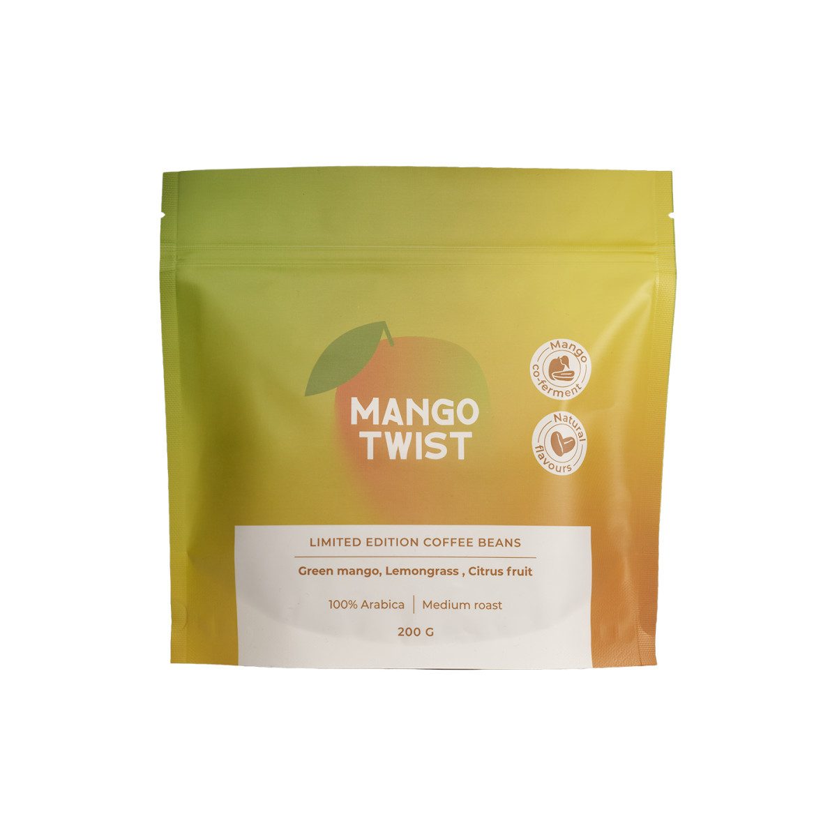 Coffee Friend Kaffee Limited Edition Kaffeebohnen Mango Twist (Mango-Kofermentation), 200 g