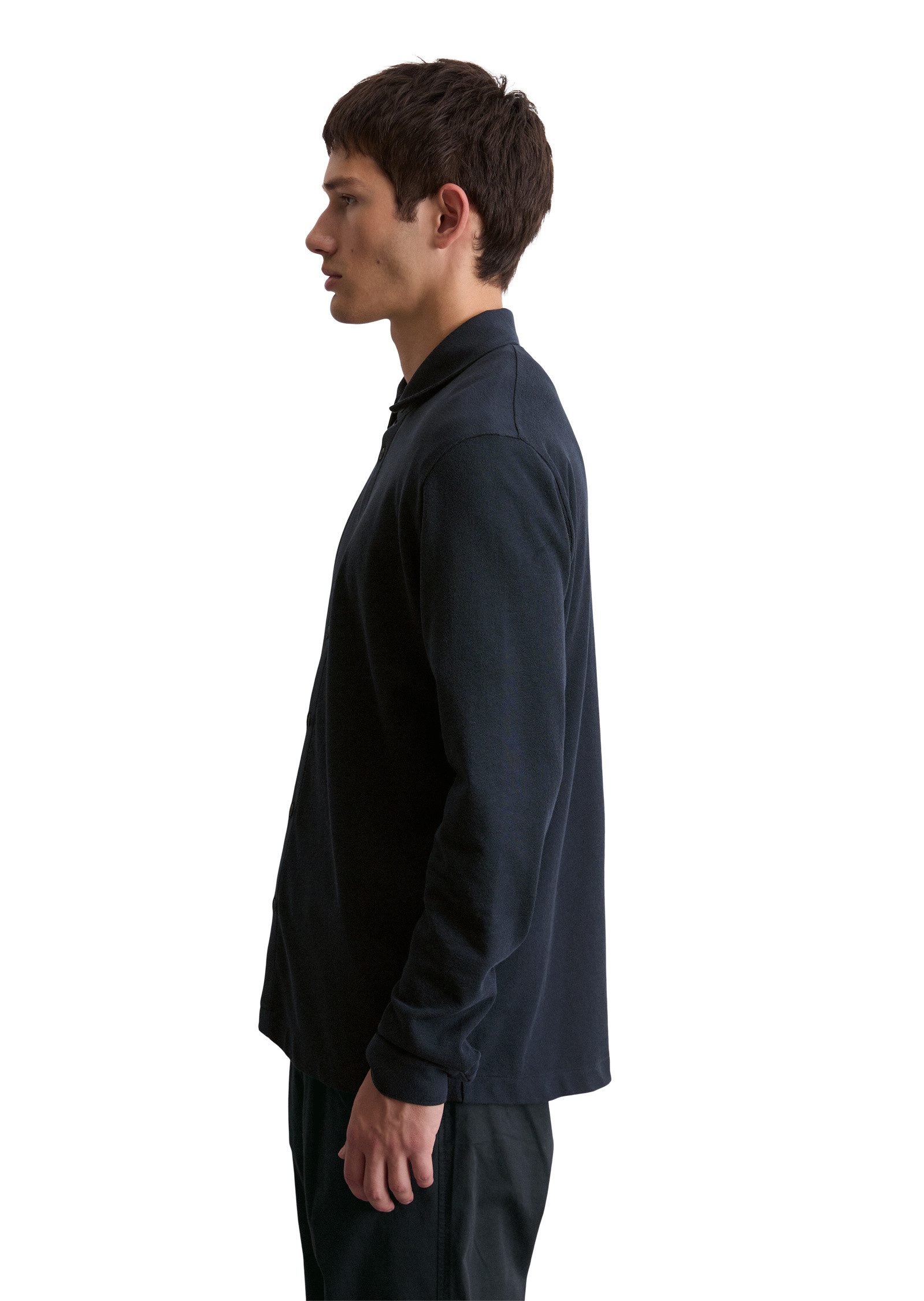 Marc O'Polo Blusenshirt aus reiner Bio-Baumwolle