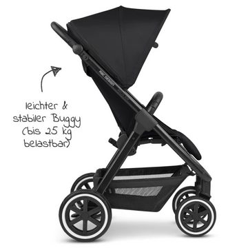 ABC Design Kinder-Buggy Avus Air - Ink, Sportwagen mit Lufträder, Einhand-Faltung, höhenverstellbar bis 25 kg