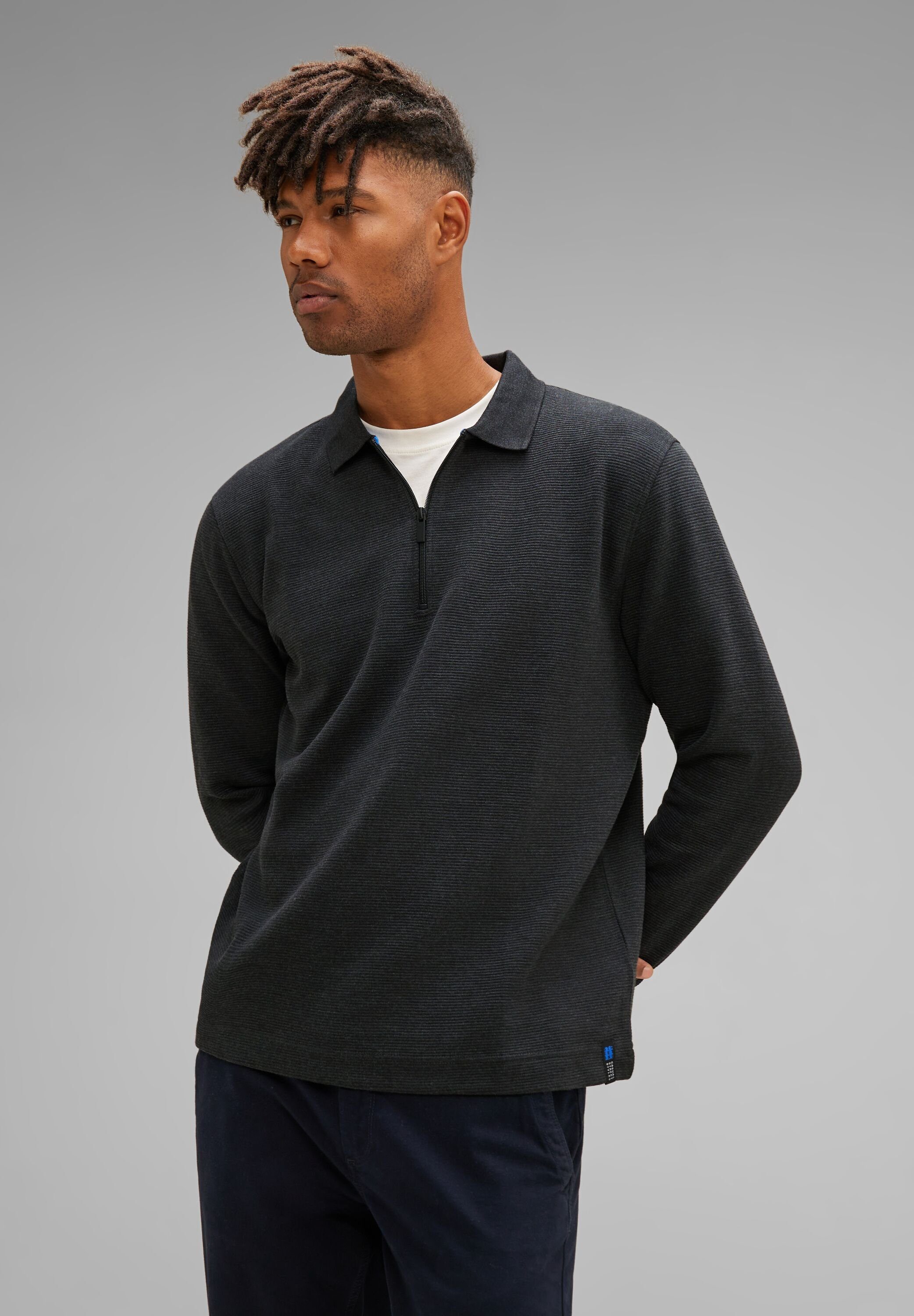 STREET ONE MEN Sweatshirt soft und weich