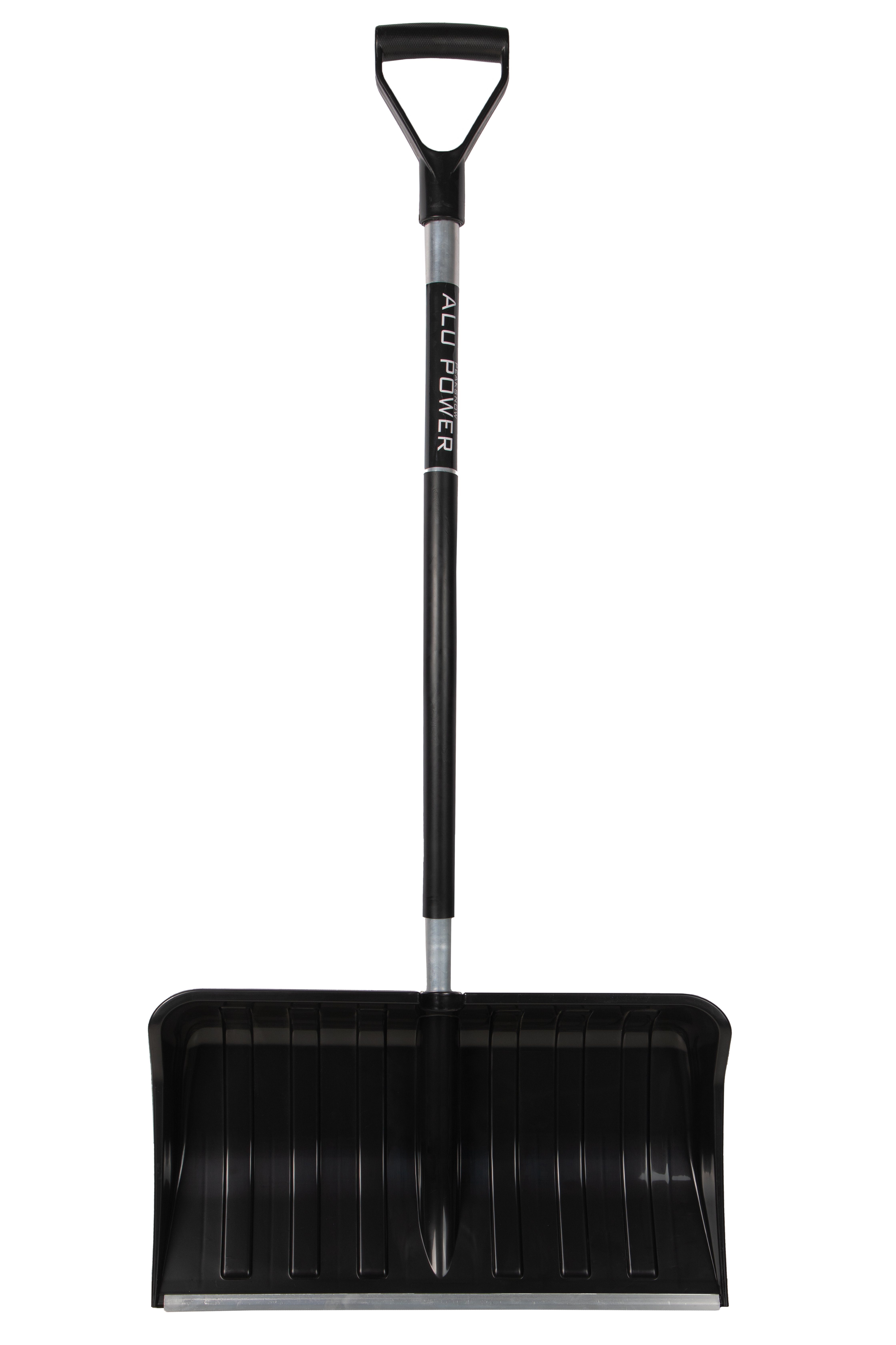 ONDIS24 Schneeschieber Shovel Schneeschaufel Alpinus Alutube Ergo ECO - Black, 48,00 cm Arbeitsbreite