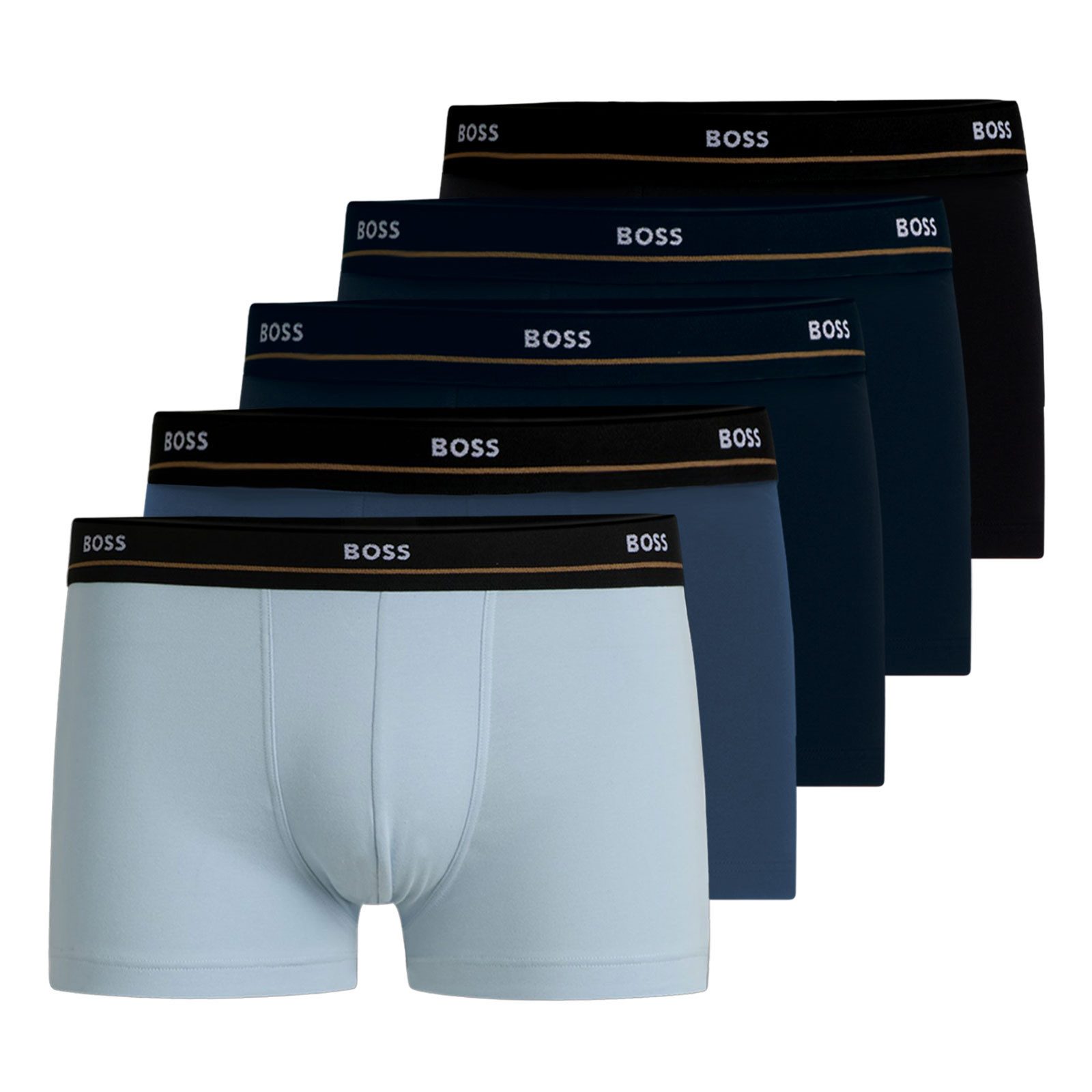 BOSS Trunk Essential (5-St) mit Markenschriftzug günstig online kaufen