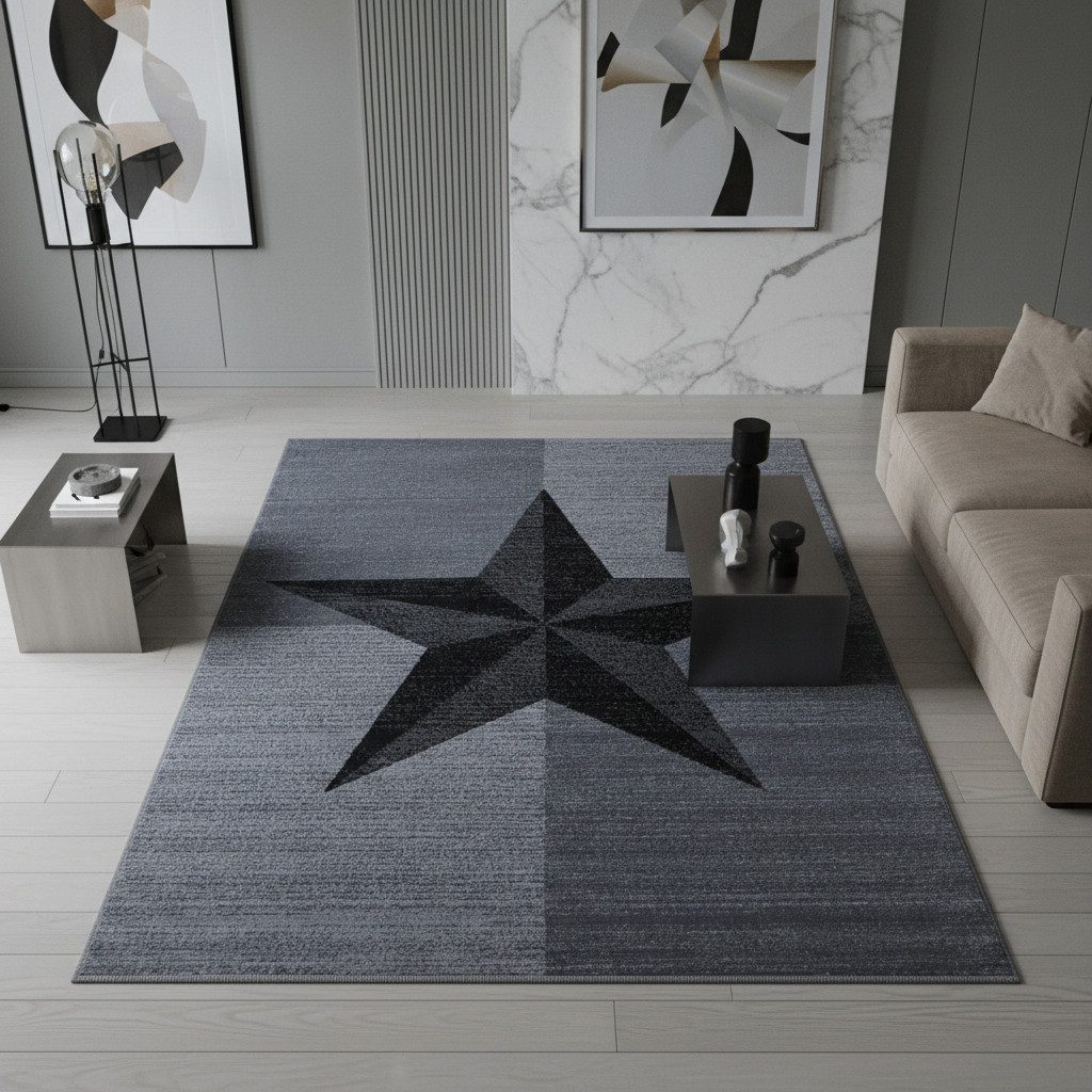 KADIMA DESIGN Teppich INN Wohnzimmer Schlafzimmer Waschbar Wohnzimmerteppich Esszimmer, Rechteckig, Höhe: 8 mm, 80x150 cm, Strapazierfähig Fußbodenheizung Waschbar