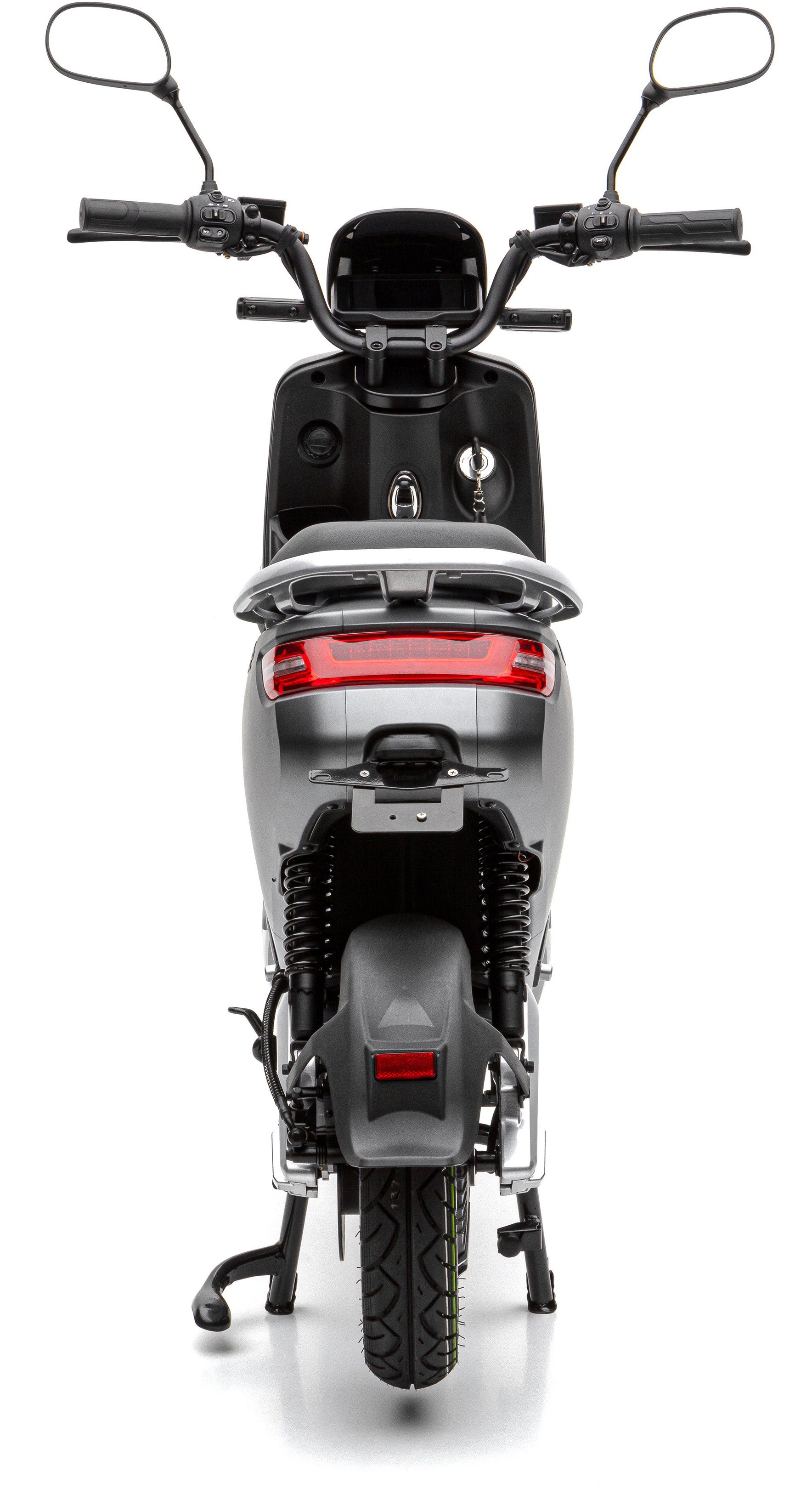 45 Lithium, W, S4 (Packung) grau Motors Nova E-Motorroller km/h 1400