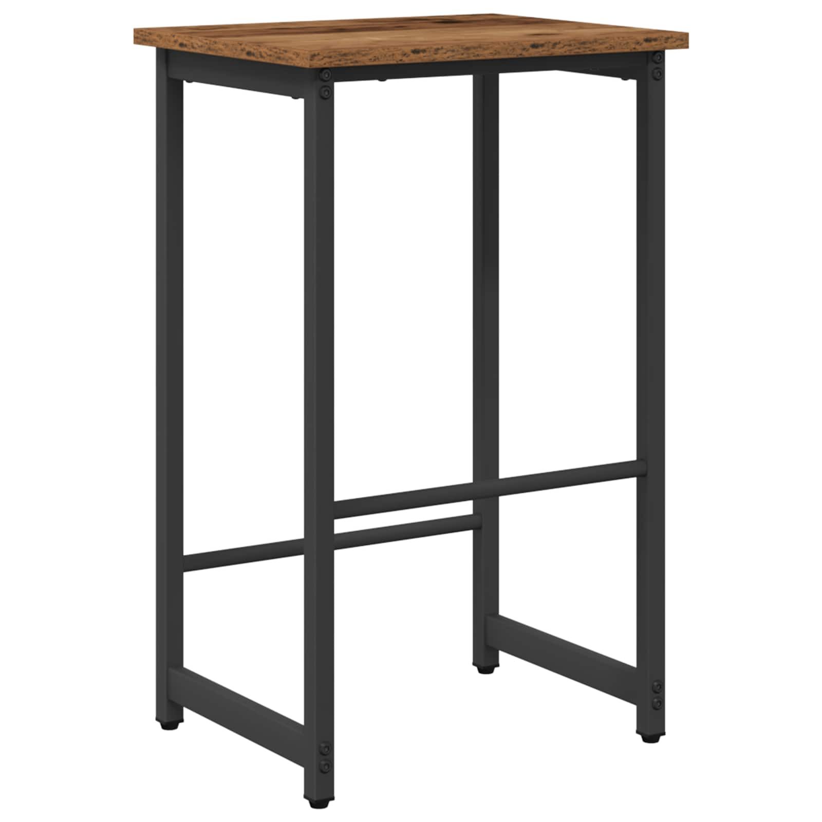 vidaXL Barhocker Barhocker Altholz 40 x 32 x 74 cm Holzwerkstoff (1 St)