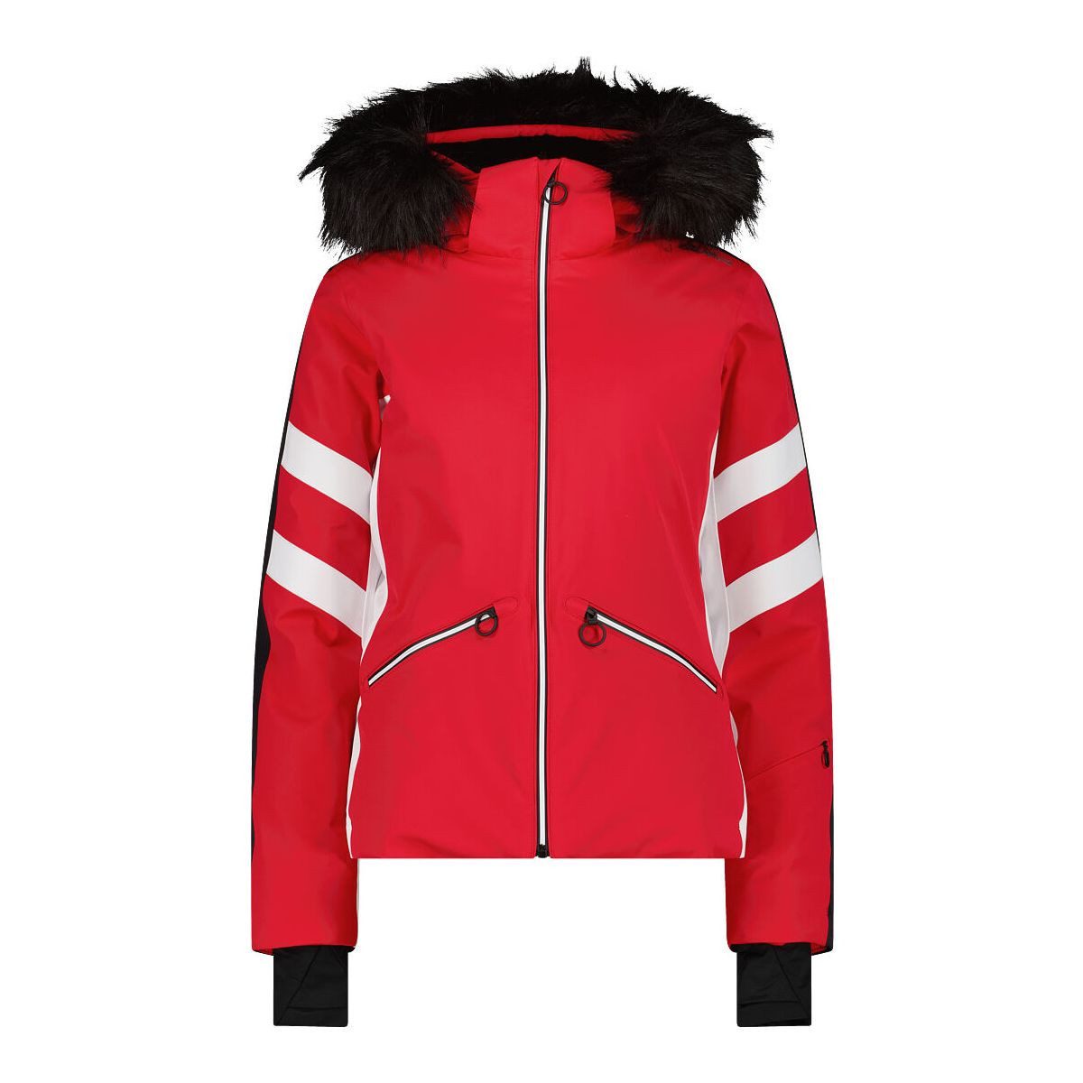 CMP Skijacke Woman Ski Jacket Zip Hood Hochfunktionale Damen-Skijacke mit innovativer Wärmewattierung und