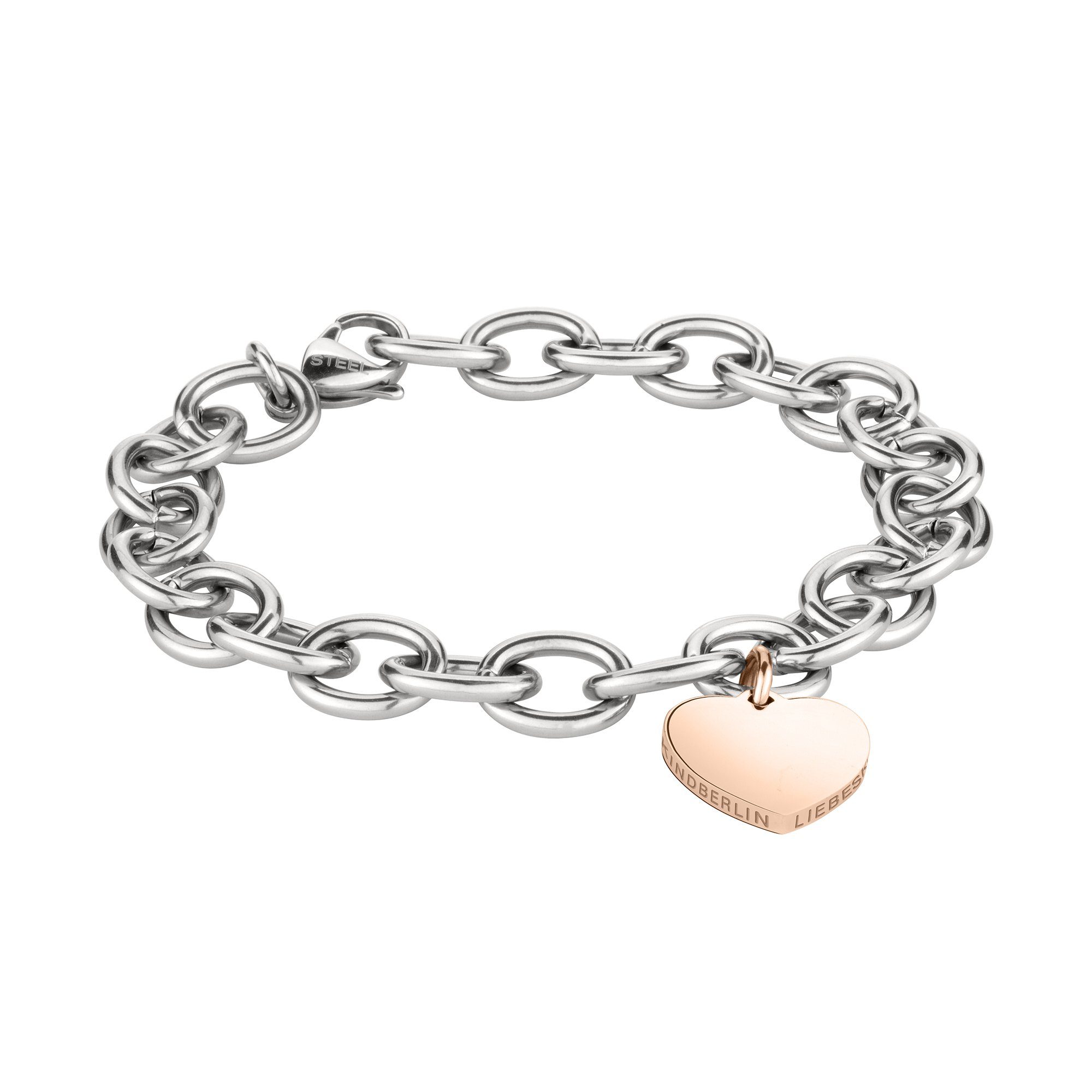 Liebeskind Berlin Armband Chunky Heart Edelstahl günstig online kaufen