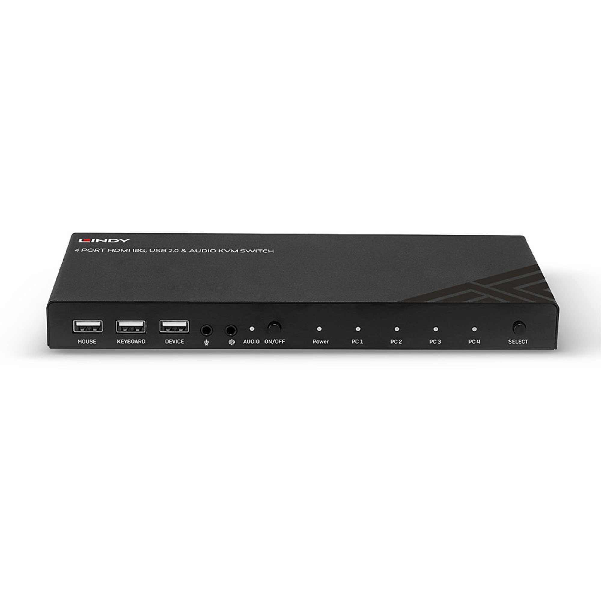 HDMI KVM USB Lindy Netzwerk-Switch & 2.0 Switch Lindy 4K60, 4 Port