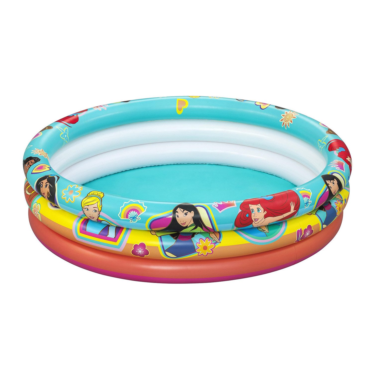Bestway Planschbecken Disney Princess, (Packung, 1-tlg., Ø 122 x 30 cm), Disney Princess-Design