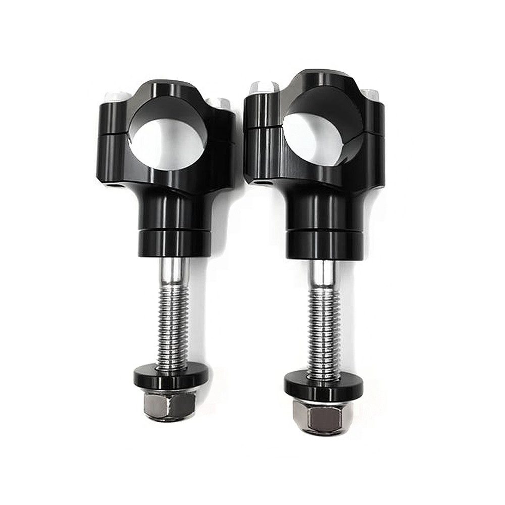 Lenkervorbau Lenkererhöhung für 28mm Lenker Riser 15 mm # MC1 Alu schwarz