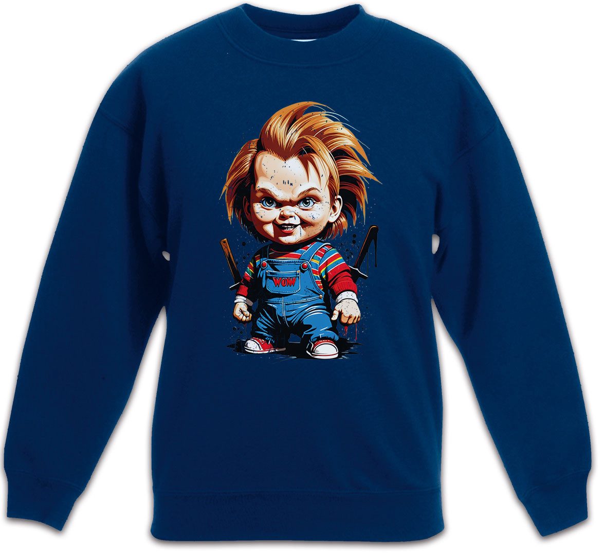 Sweatshirt Murderous Puppet Kinderpullover Child's Mörderpuppe Chucky Play