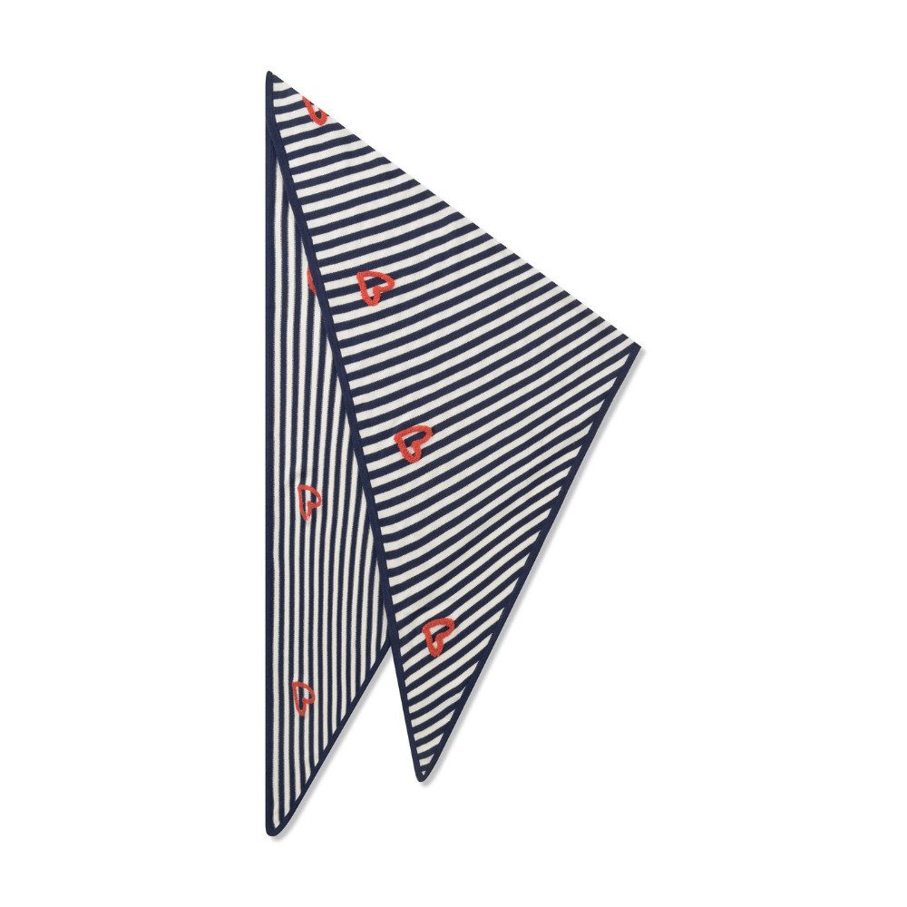 Codello Dreieckstuch Codello Dreieckstuch mit Streifenmuster und Herz-Stick günstig online kaufen