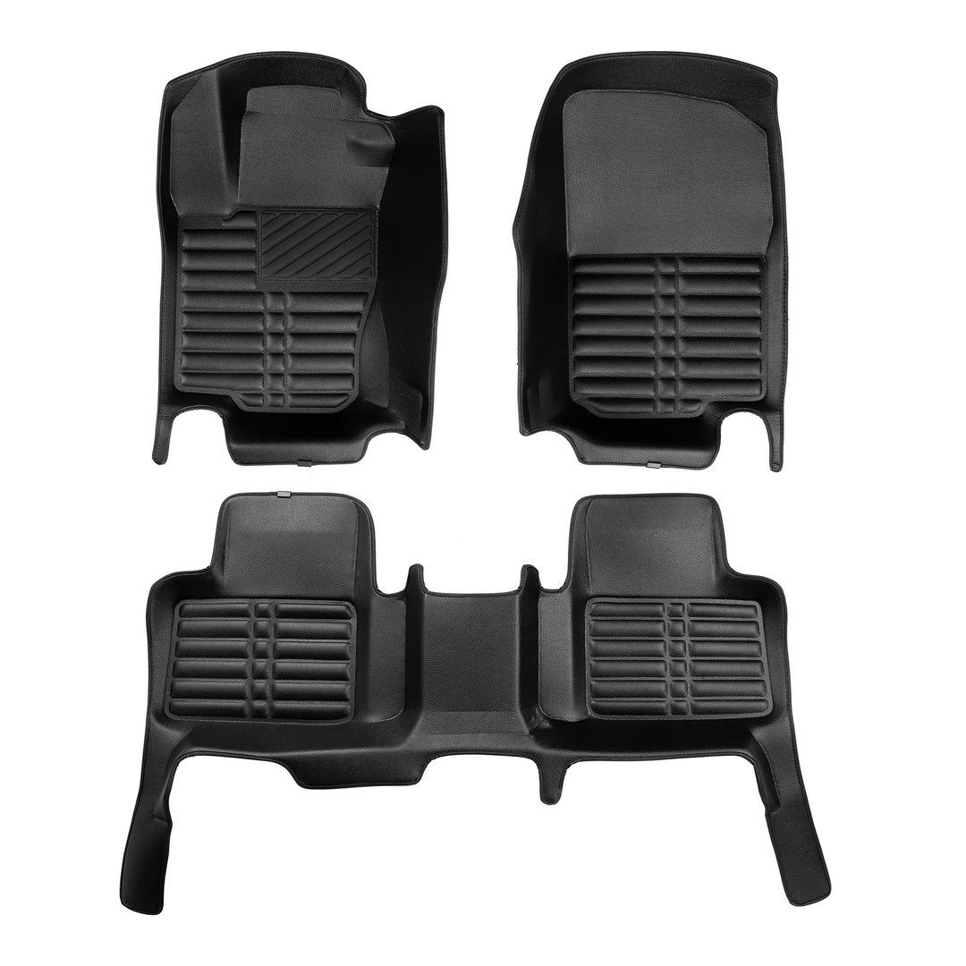 fussmattenprofi.com Auto-Fußmatte 5D Premium Auto Fussmatten für Mercedes GL/GLS (X166) 2012-2019 (1 St), für Mercedes Mercedes GLS