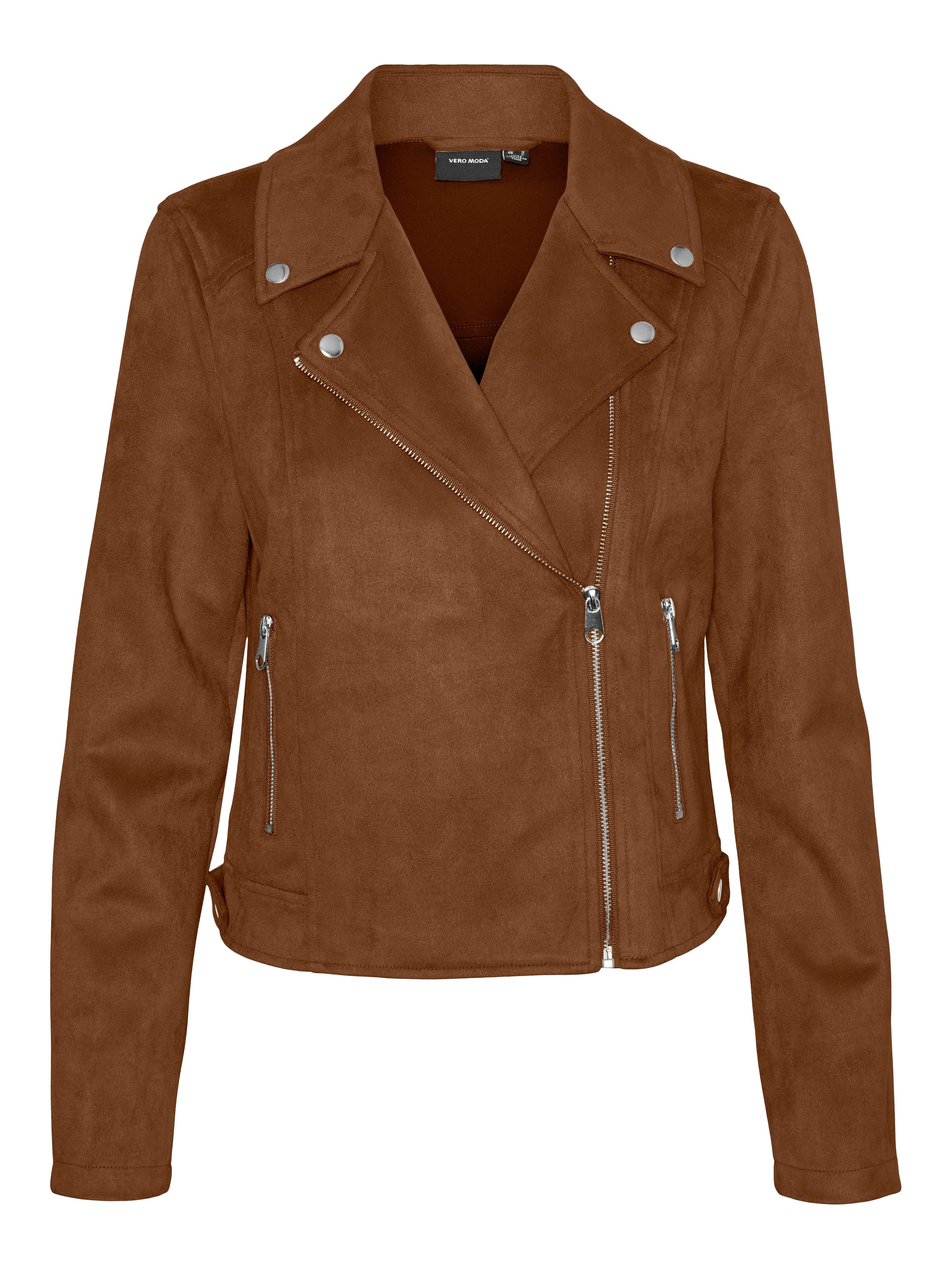 Bikerjacke VMJOSE SHORT FAUX SUEDE JACKET GA NOOS